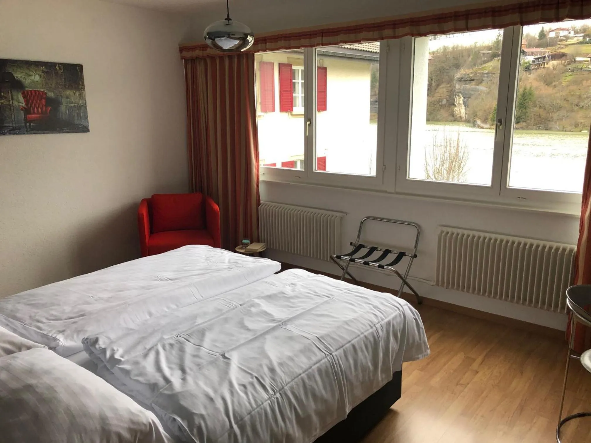 Photo of the whole room, Bed in Hotel Les Rives Du Doubs