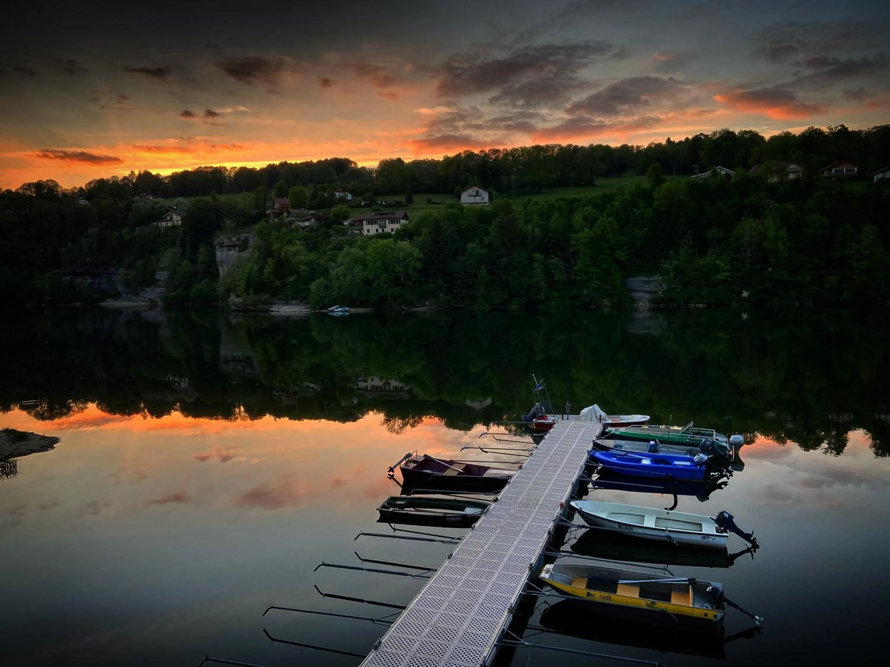Natural landscape in Hotel Les Rives Du Doubs