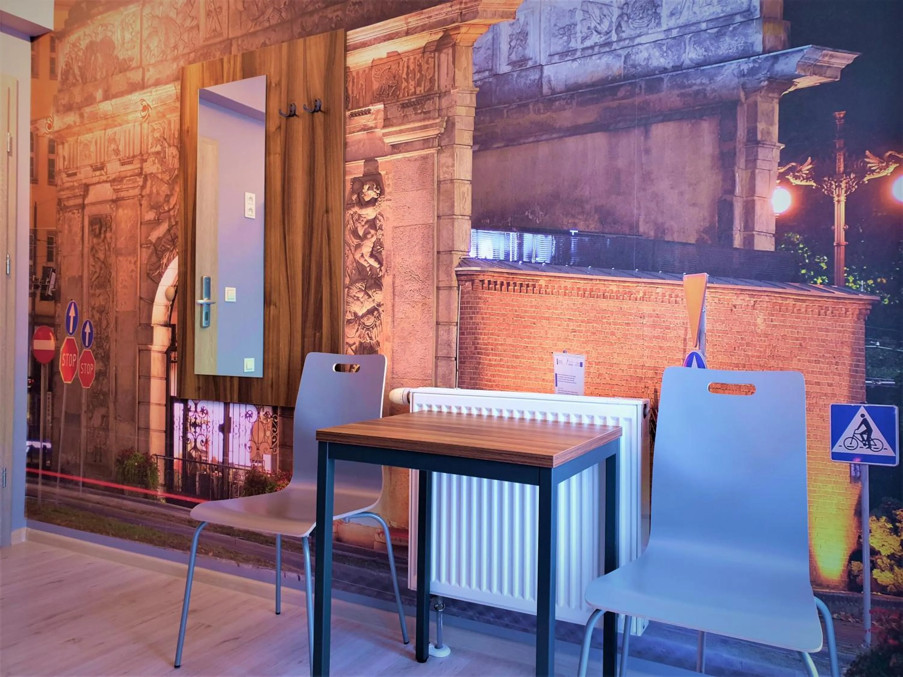 Seating area in Hostel Annamarie