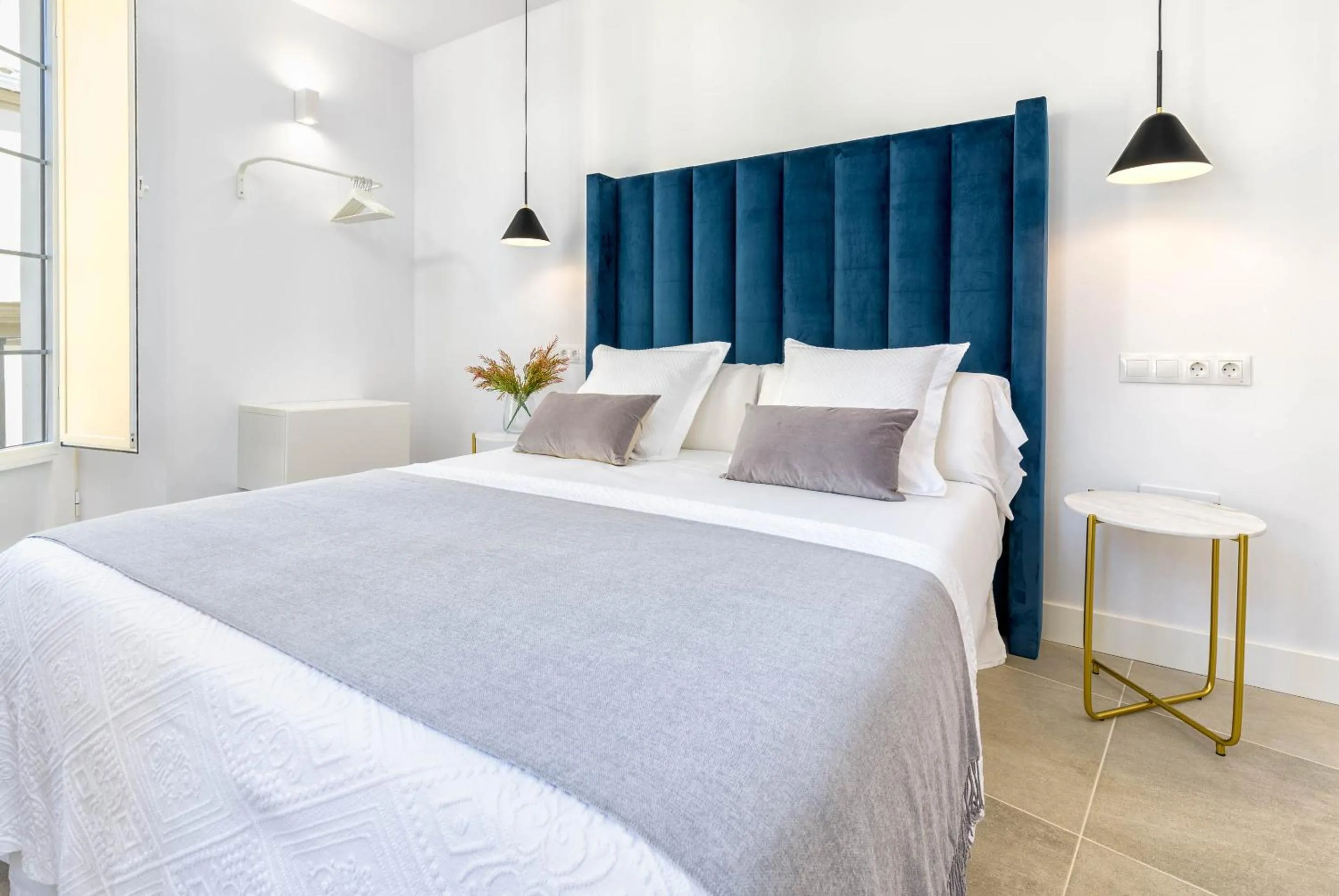 Bed in iloftmalaga San Juan