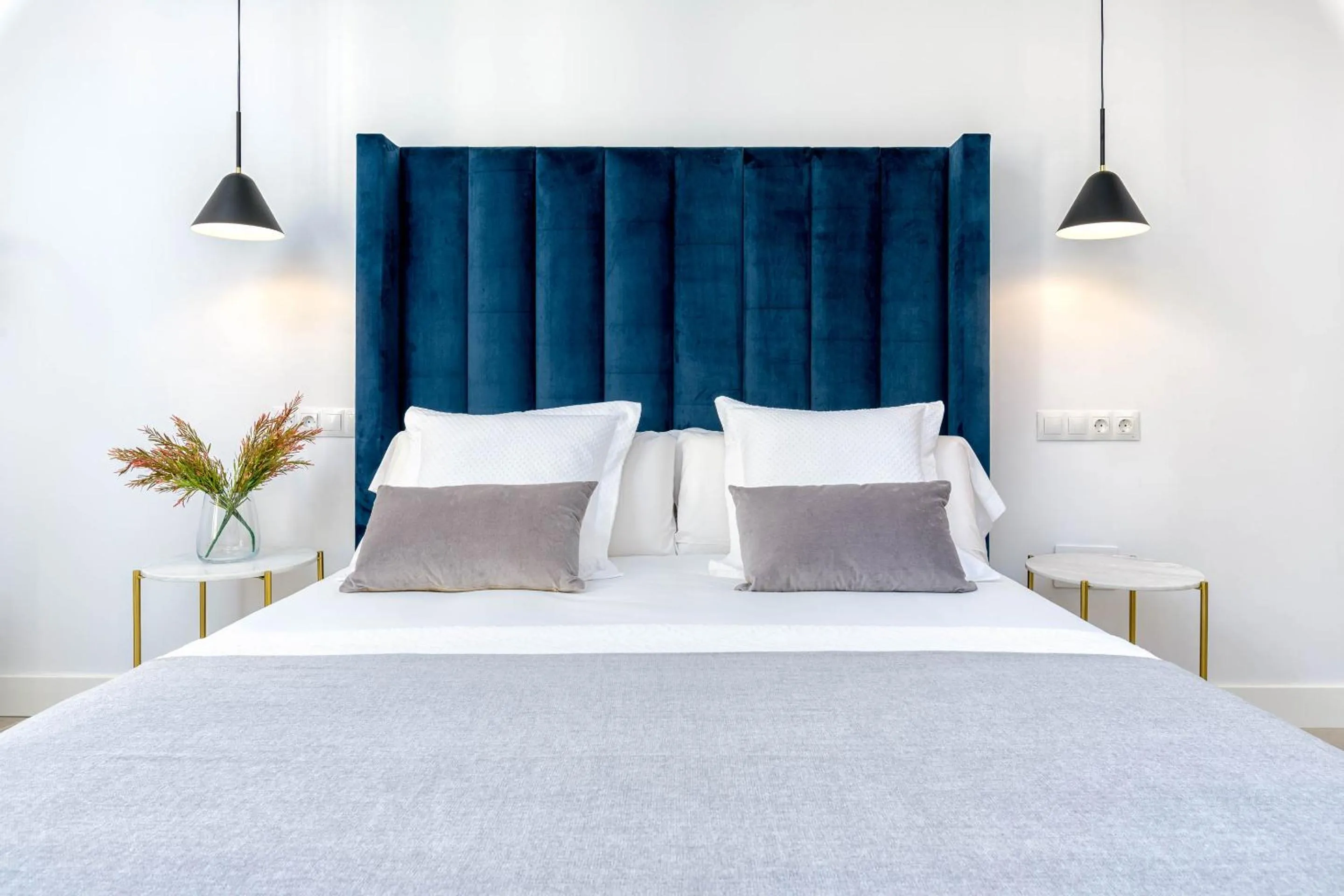 Bed in iloftmalaga San Juan