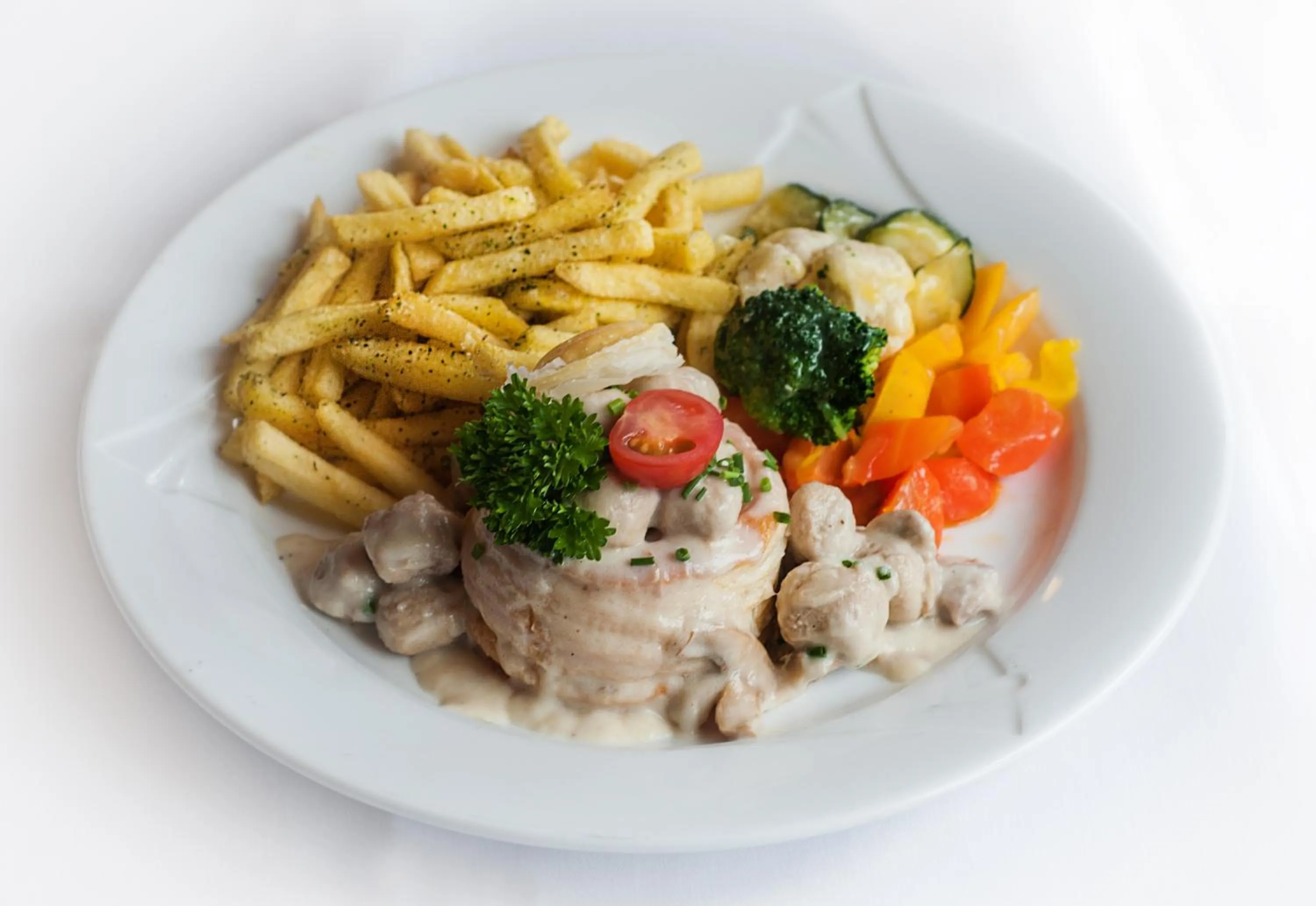 Food close-up in Hotel Brienzerburli