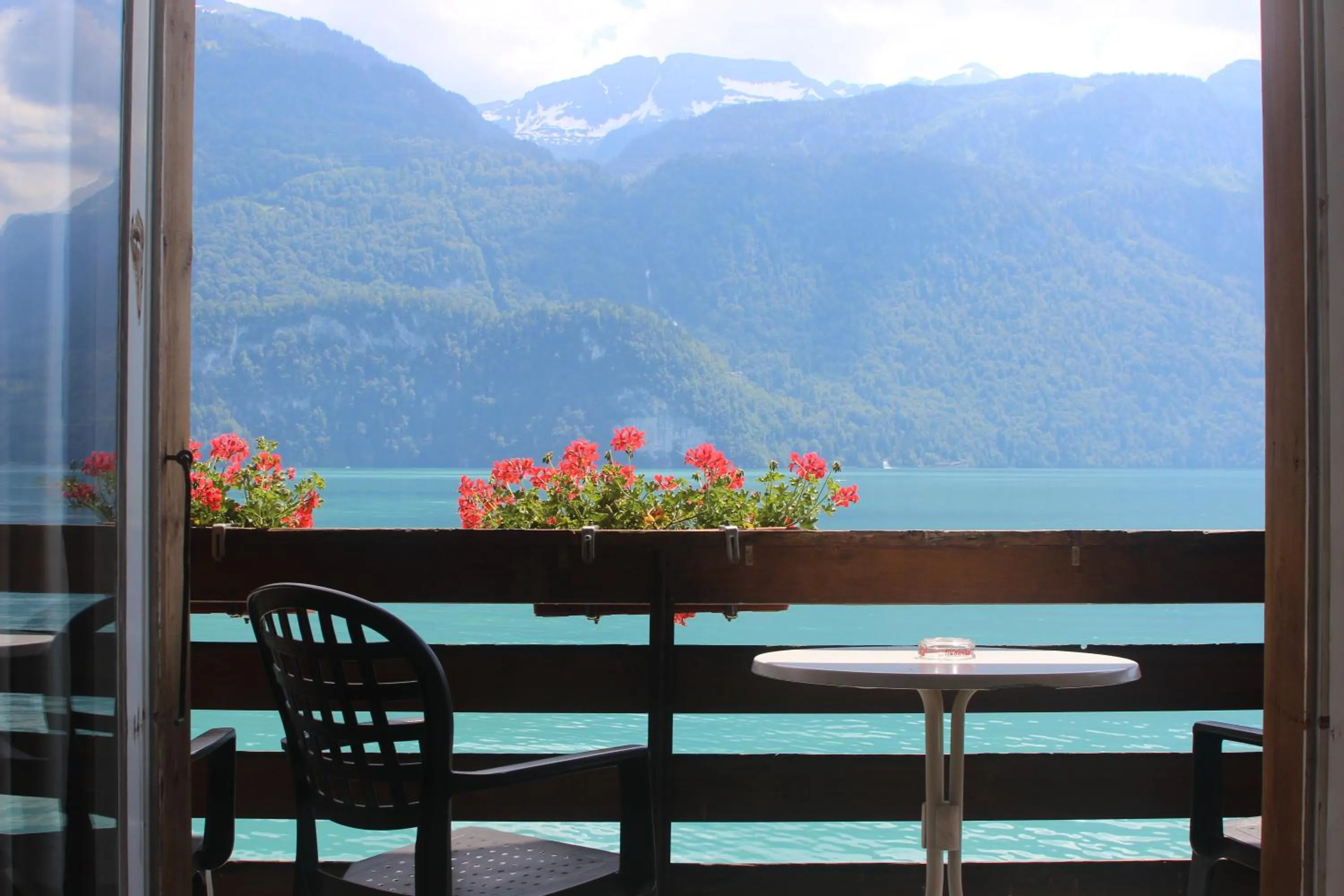 Balcony/Terrace in Hotel Brienzerburli