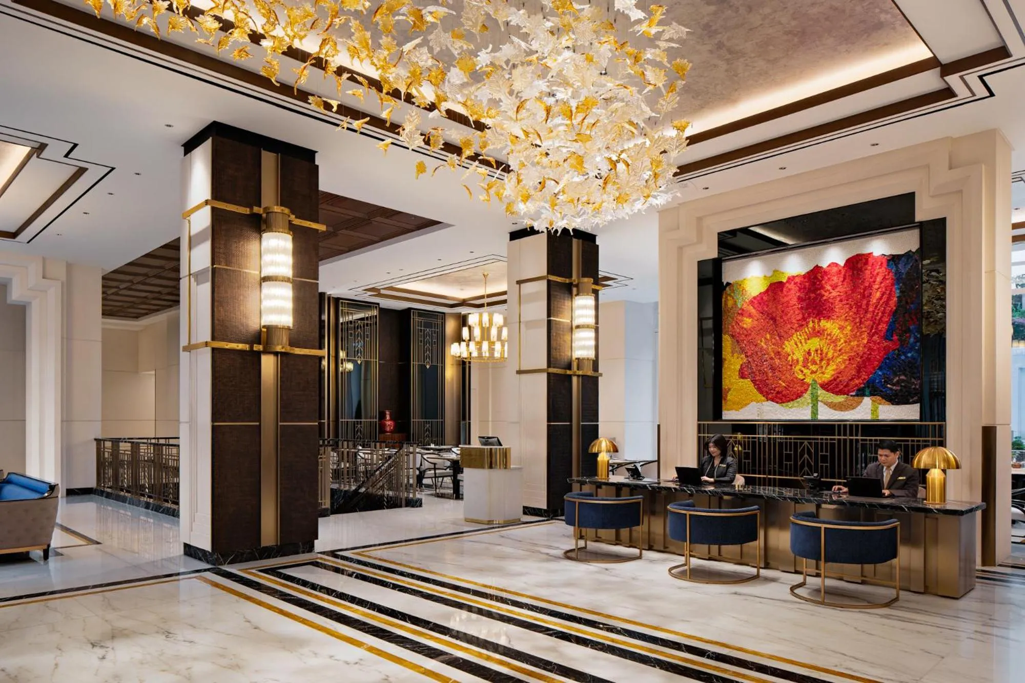 Lobby or reception in The Grand Mansion Menteng by The Crest Collection