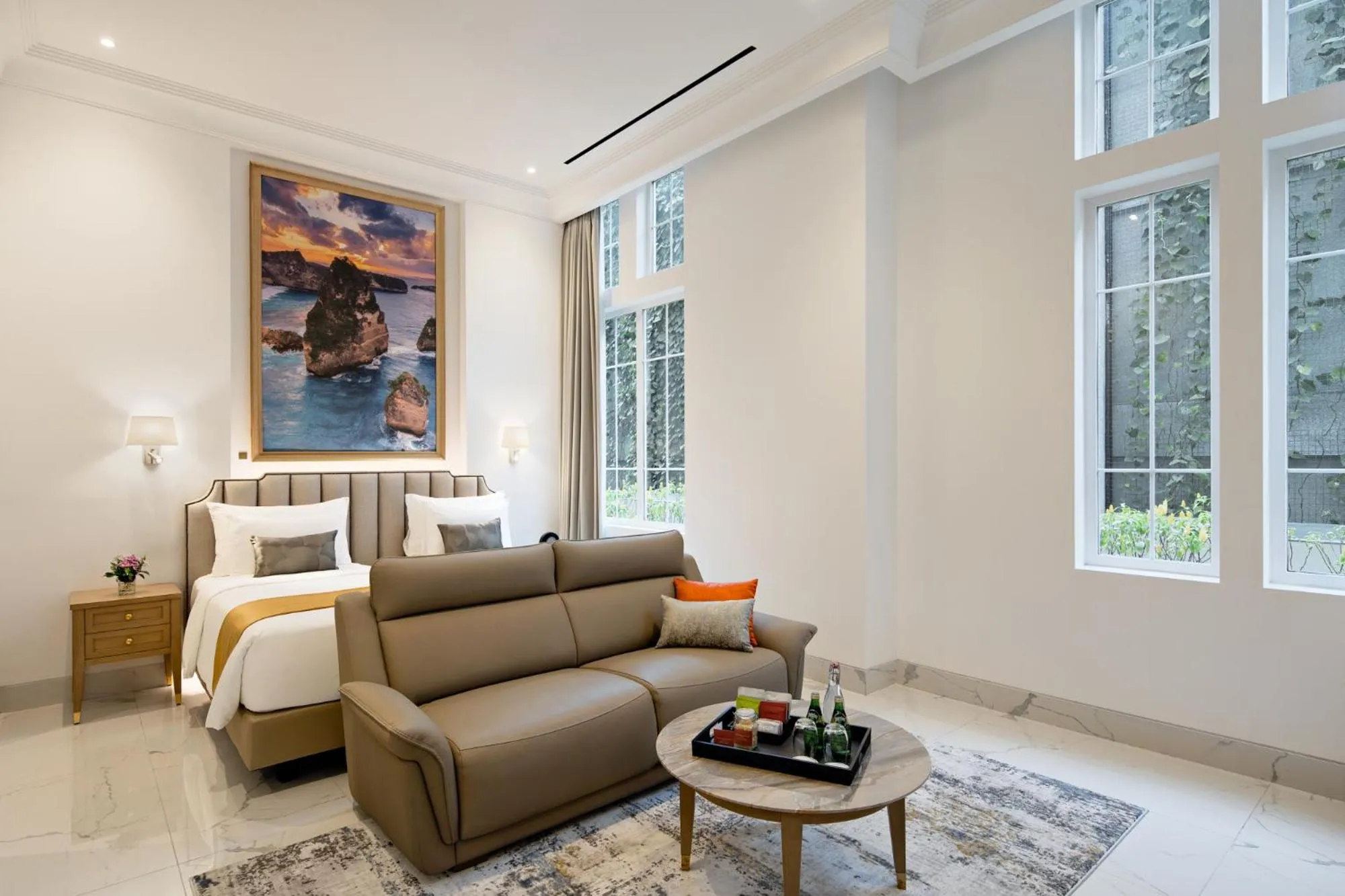 Bed in The Grand Mansion Menteng by The Crest Collection