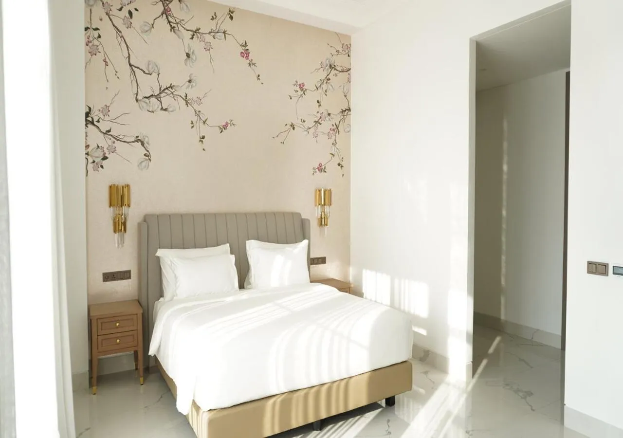 Bed in The Grand Mansion Menteng by The Crest Collection