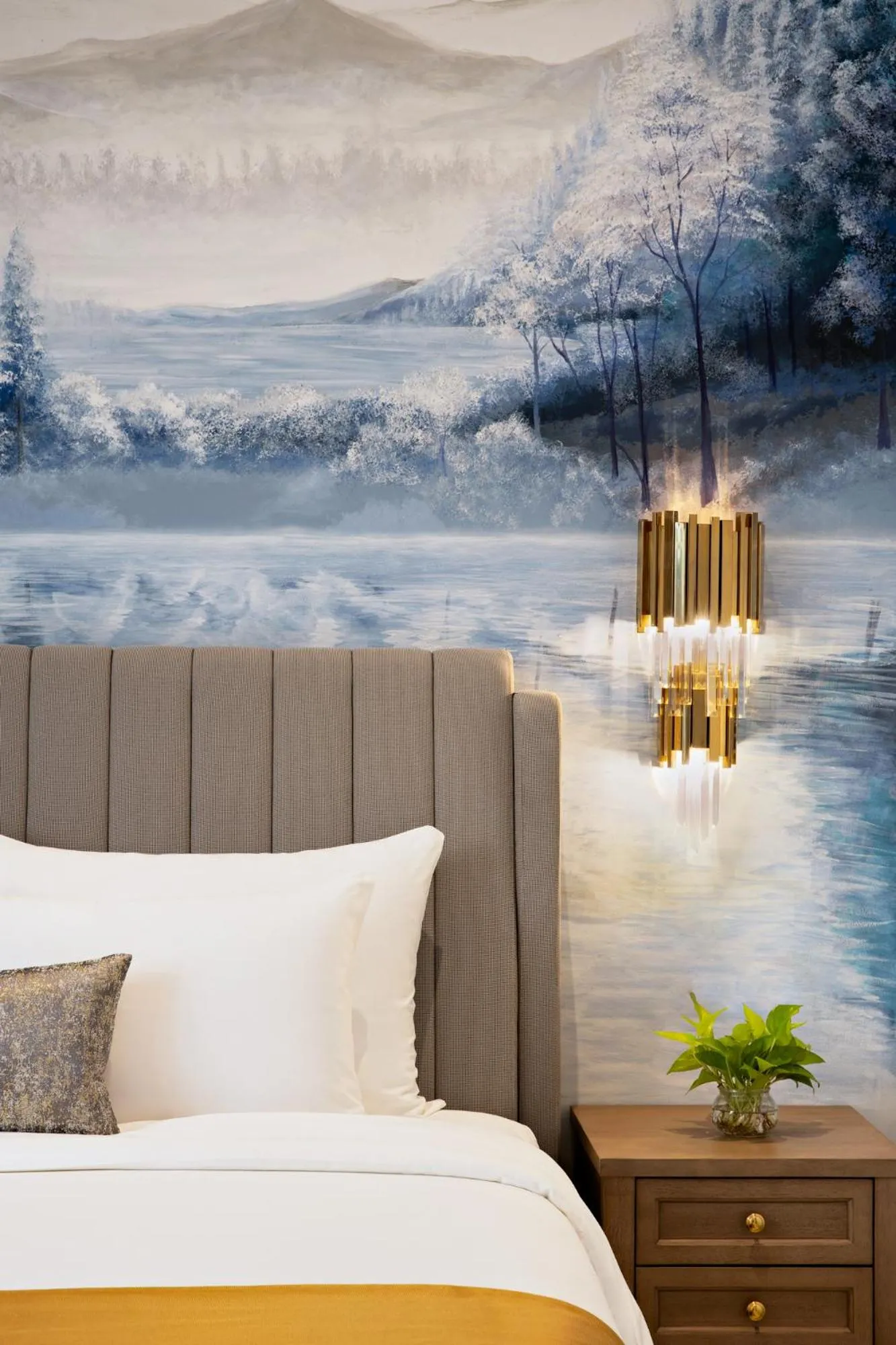 Bed in The Grand Mansion Menteng by The Crest Collection