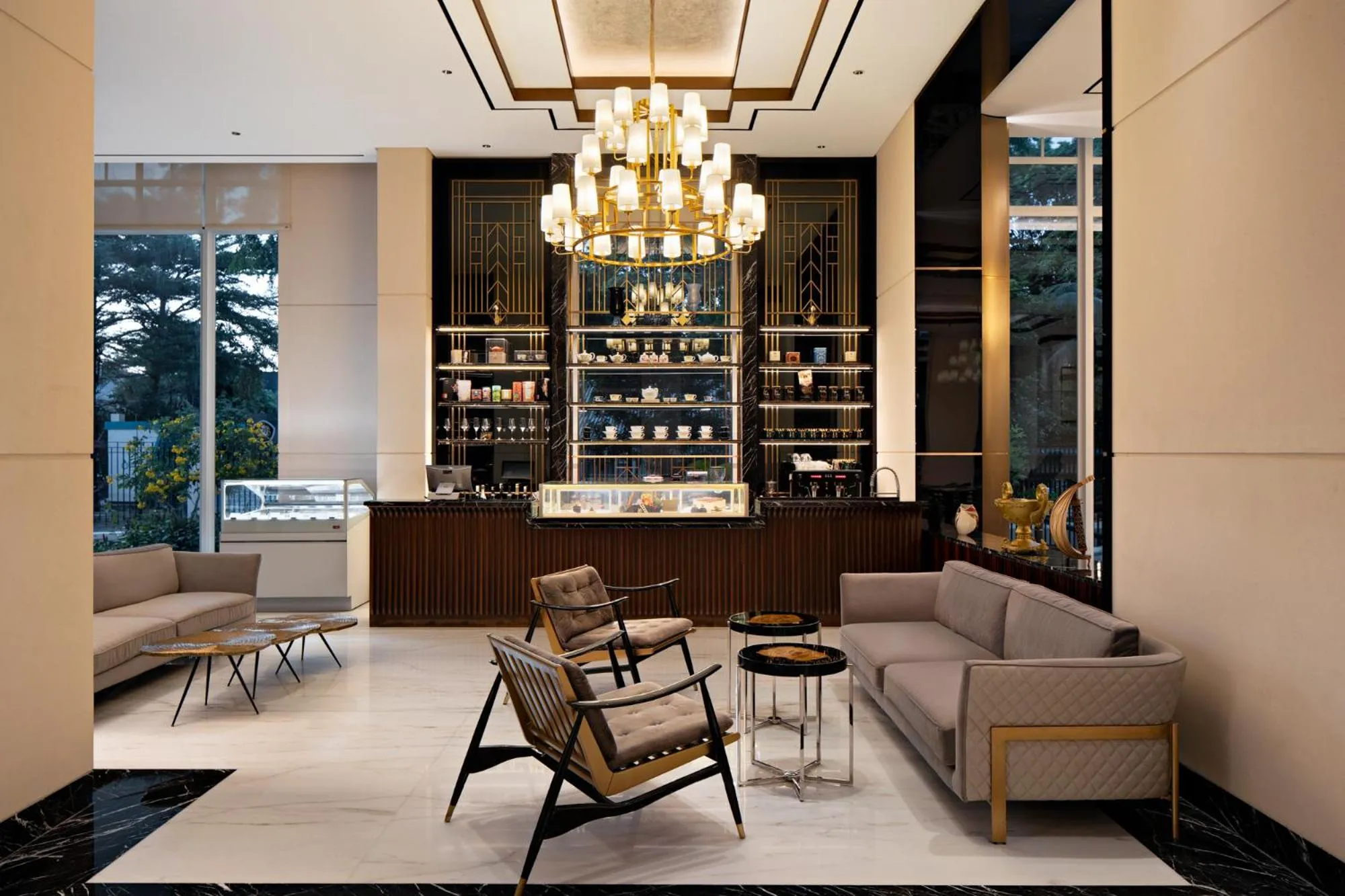 Lobby or reception in The Grand Mansion Menteng by The Crest Collection