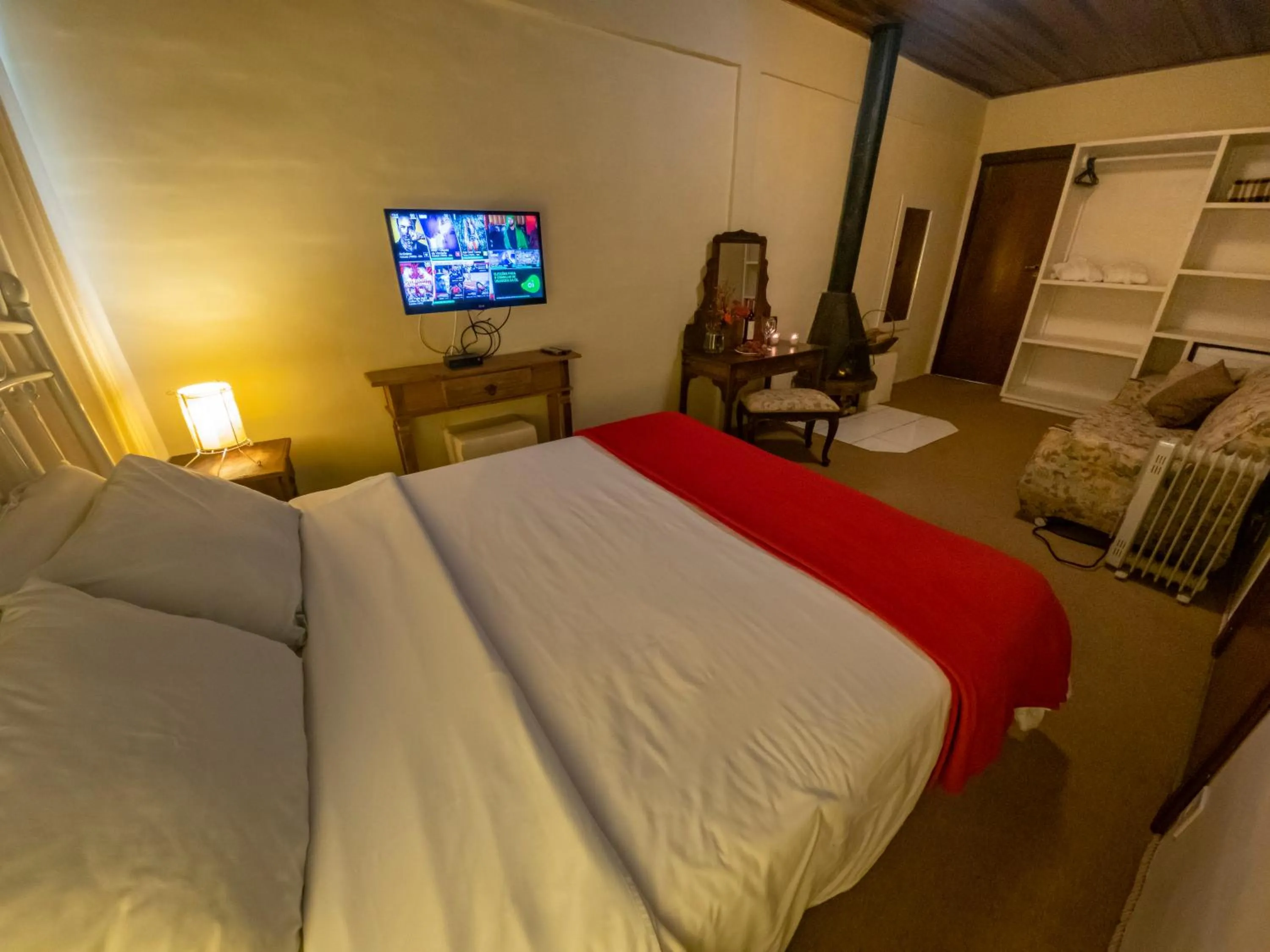 Bed in Pousada VillaSerrana