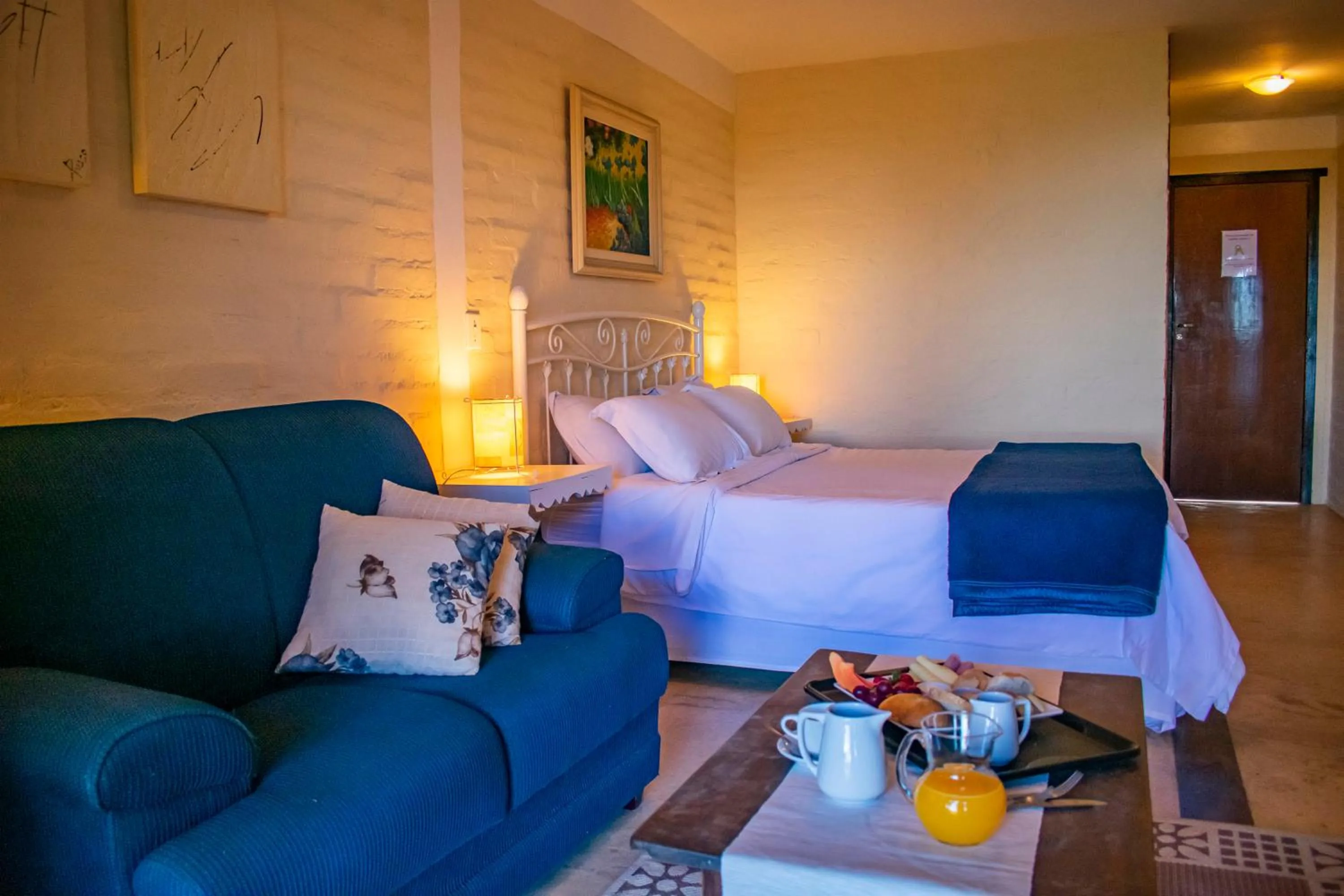 Bed in Pousada VillaSerrana