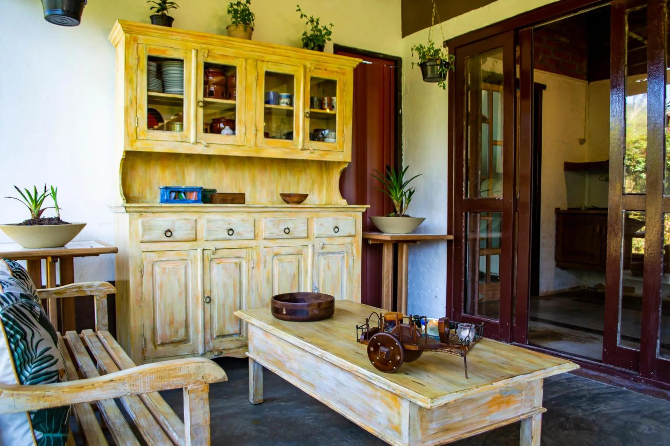 Patio in Pousada VillaSerrana