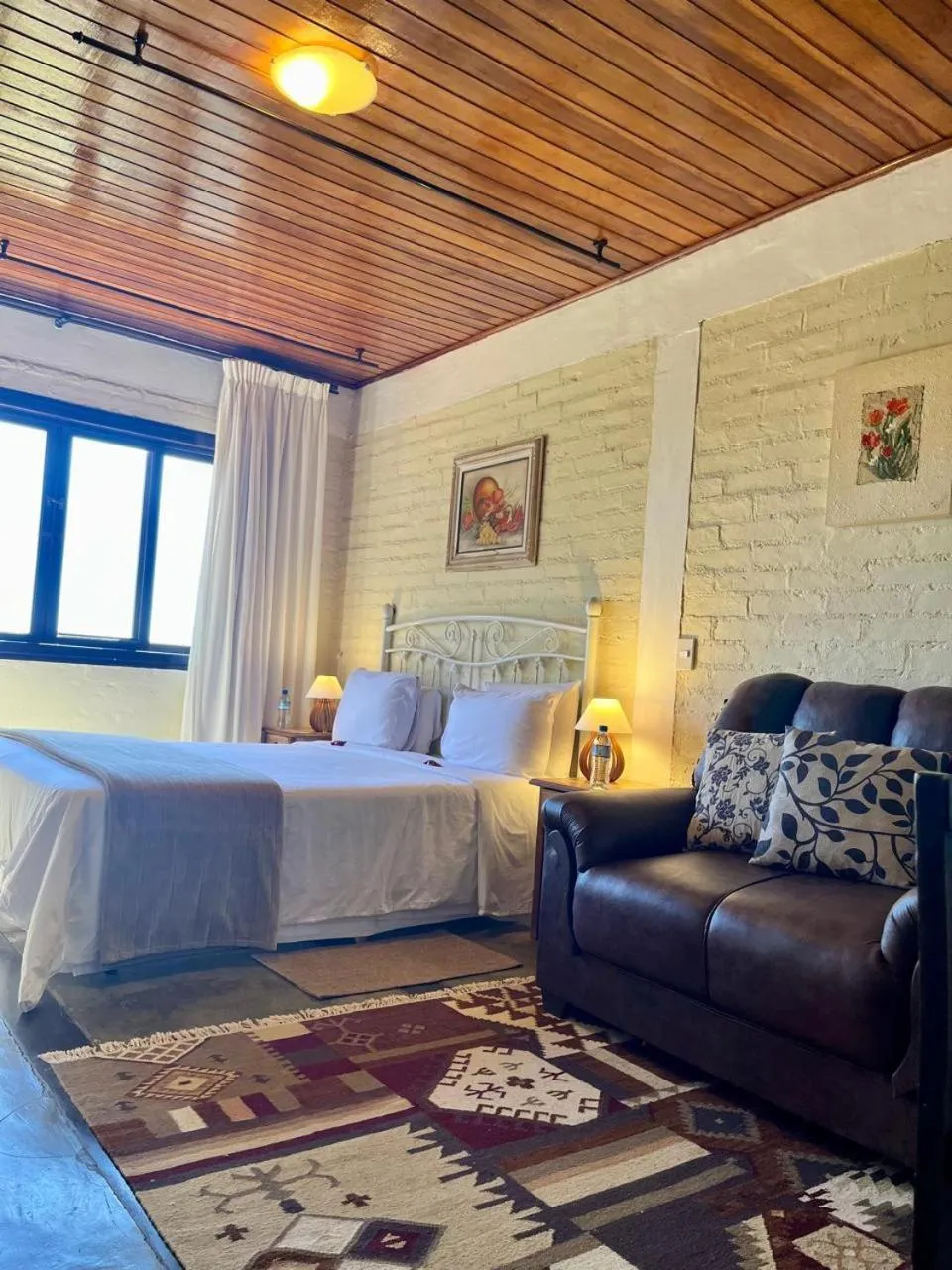 Bedroom, Bed in Pousada VillaSerrana