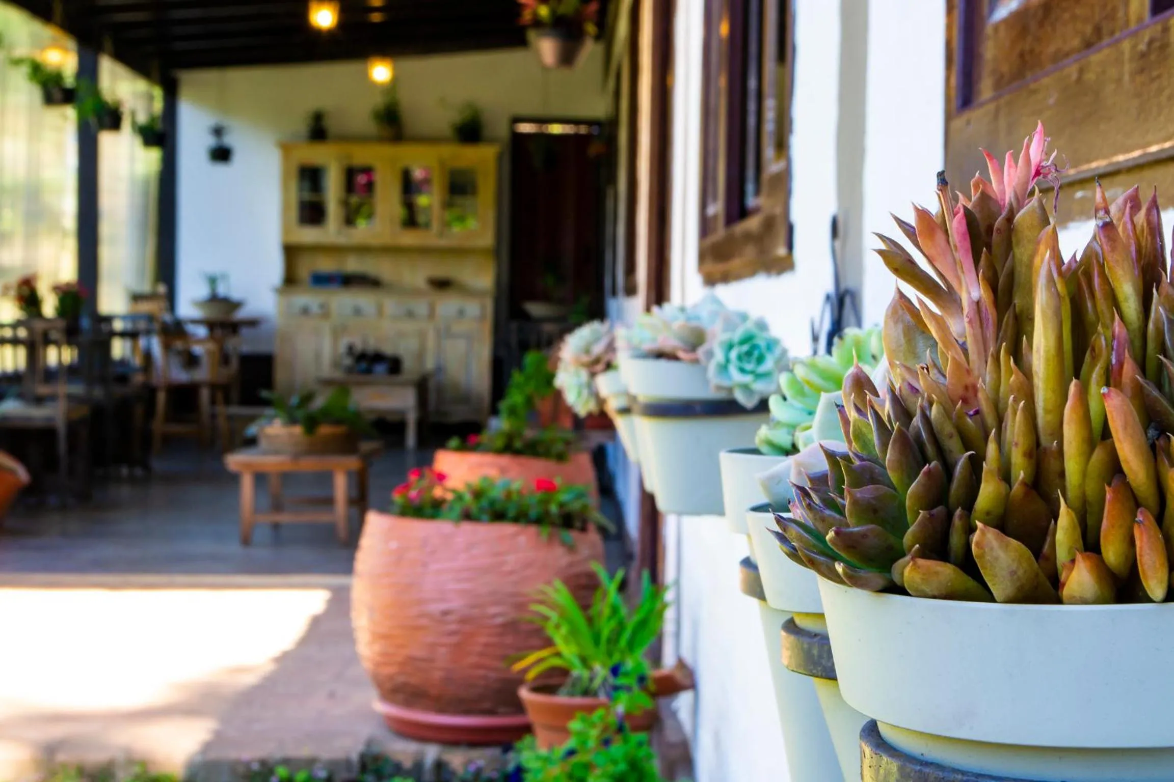 Balcony/Terrace in Pousada VillaSerrana