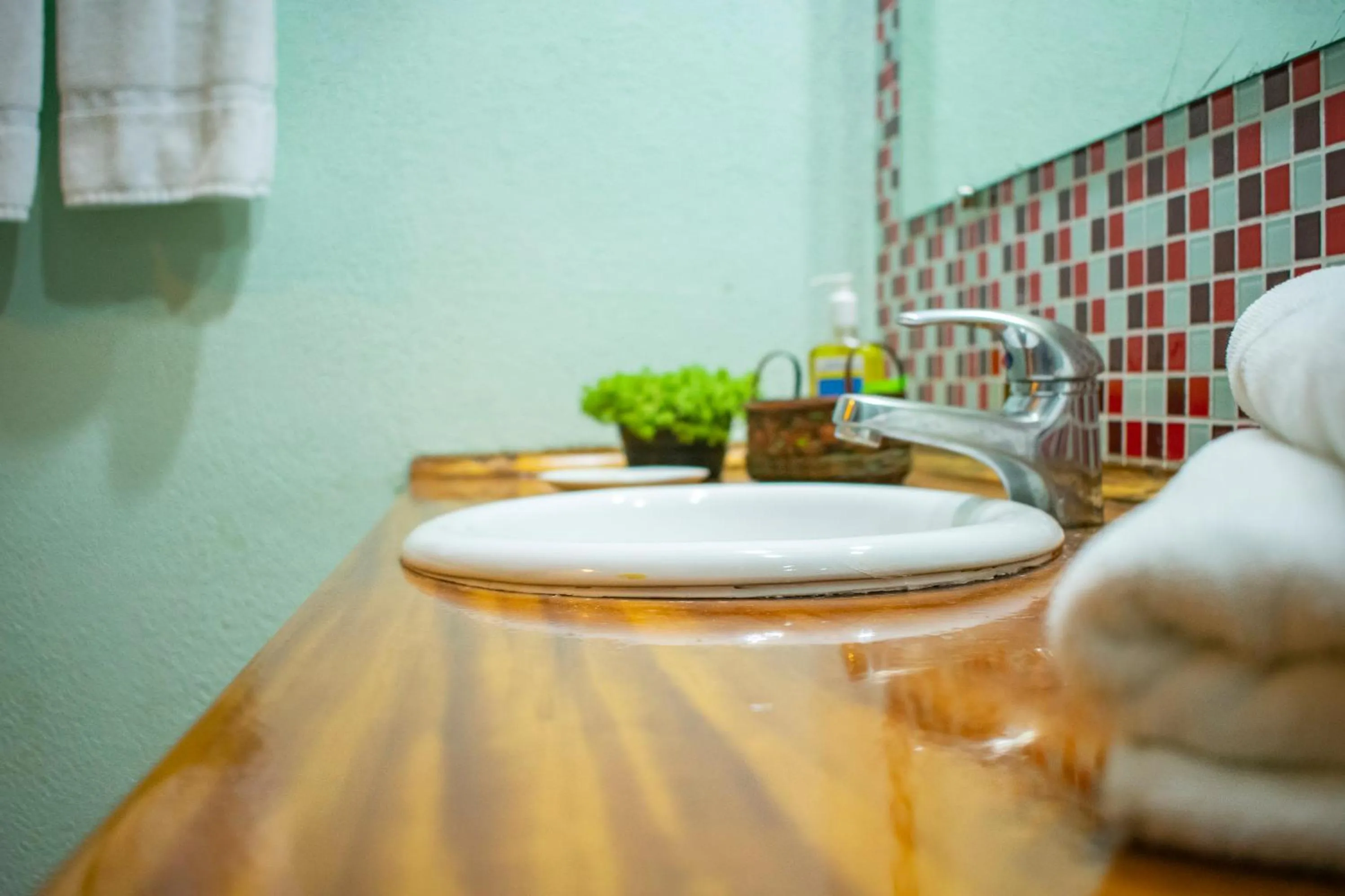 Bathroom in Pousada VillaSerrana