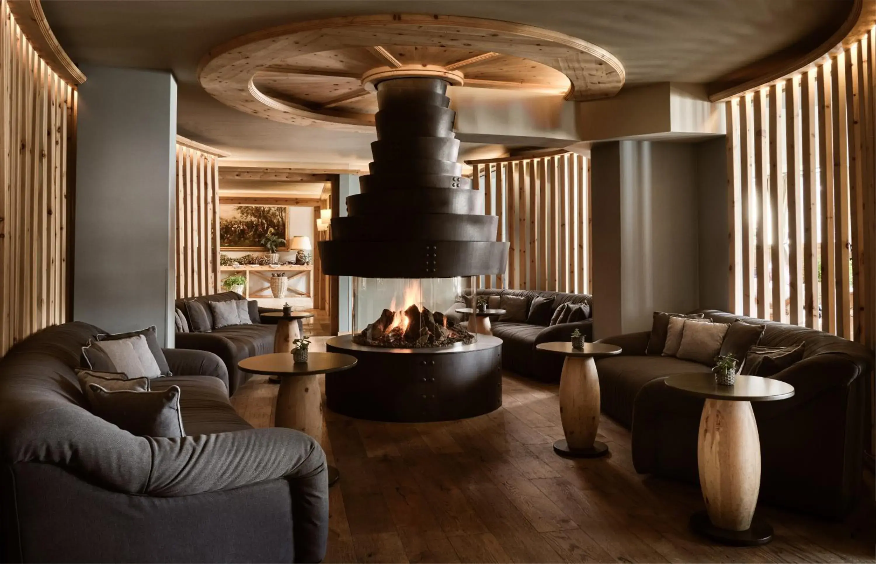 Lounge or bar in Hotel Seehof Davos Lounge or bar in Hotel Seehof Davos