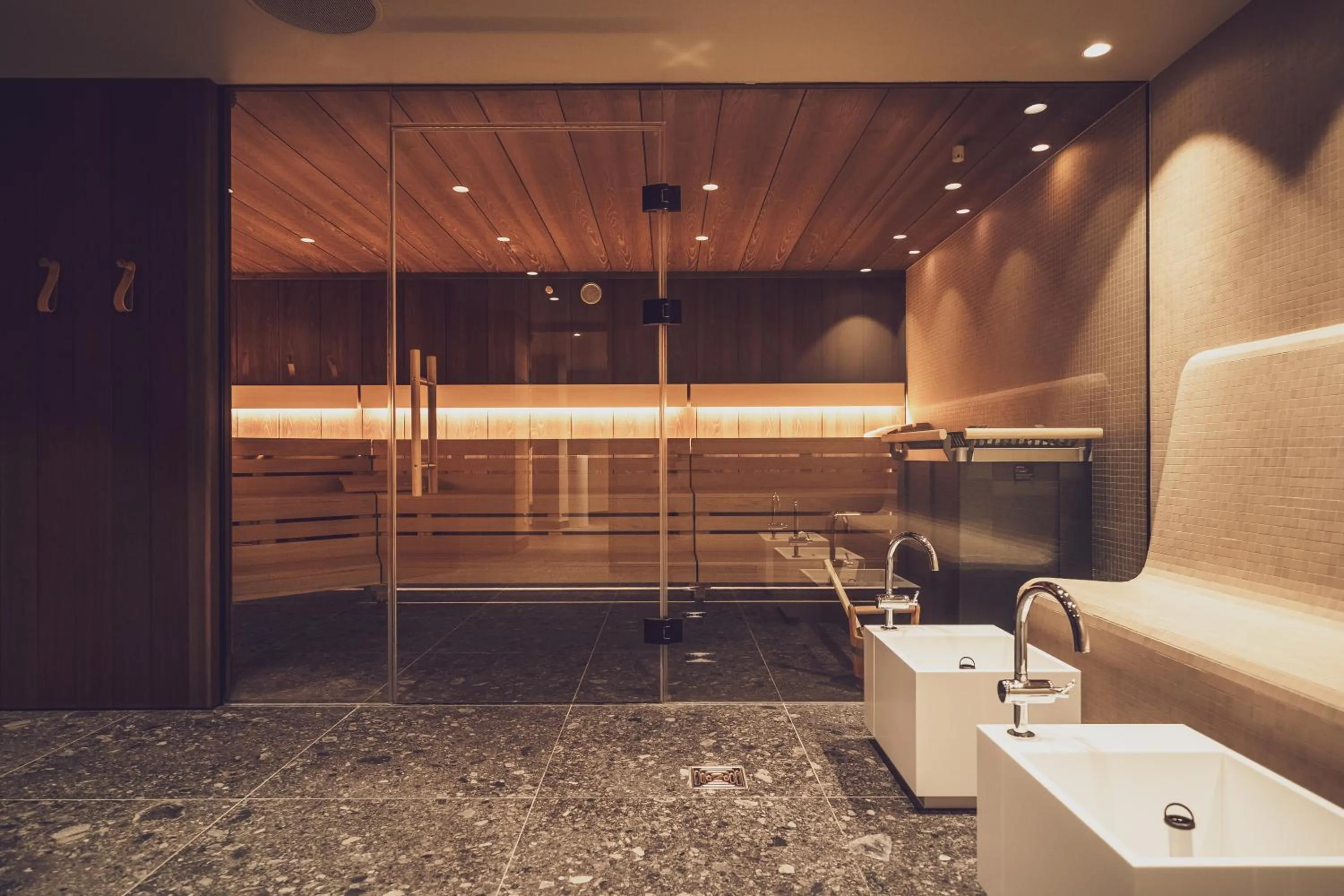 Sauna in Hotel Waldhuus