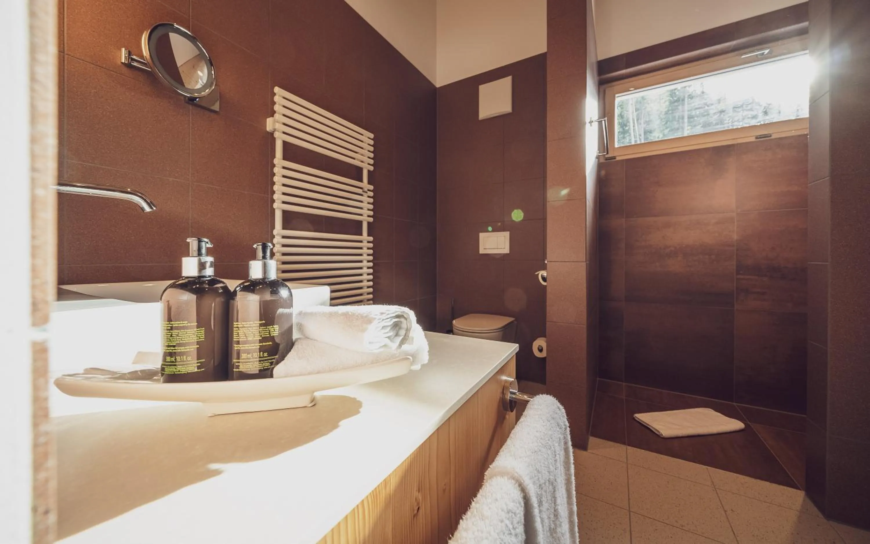 Bathroom in Hotel Waldhuus