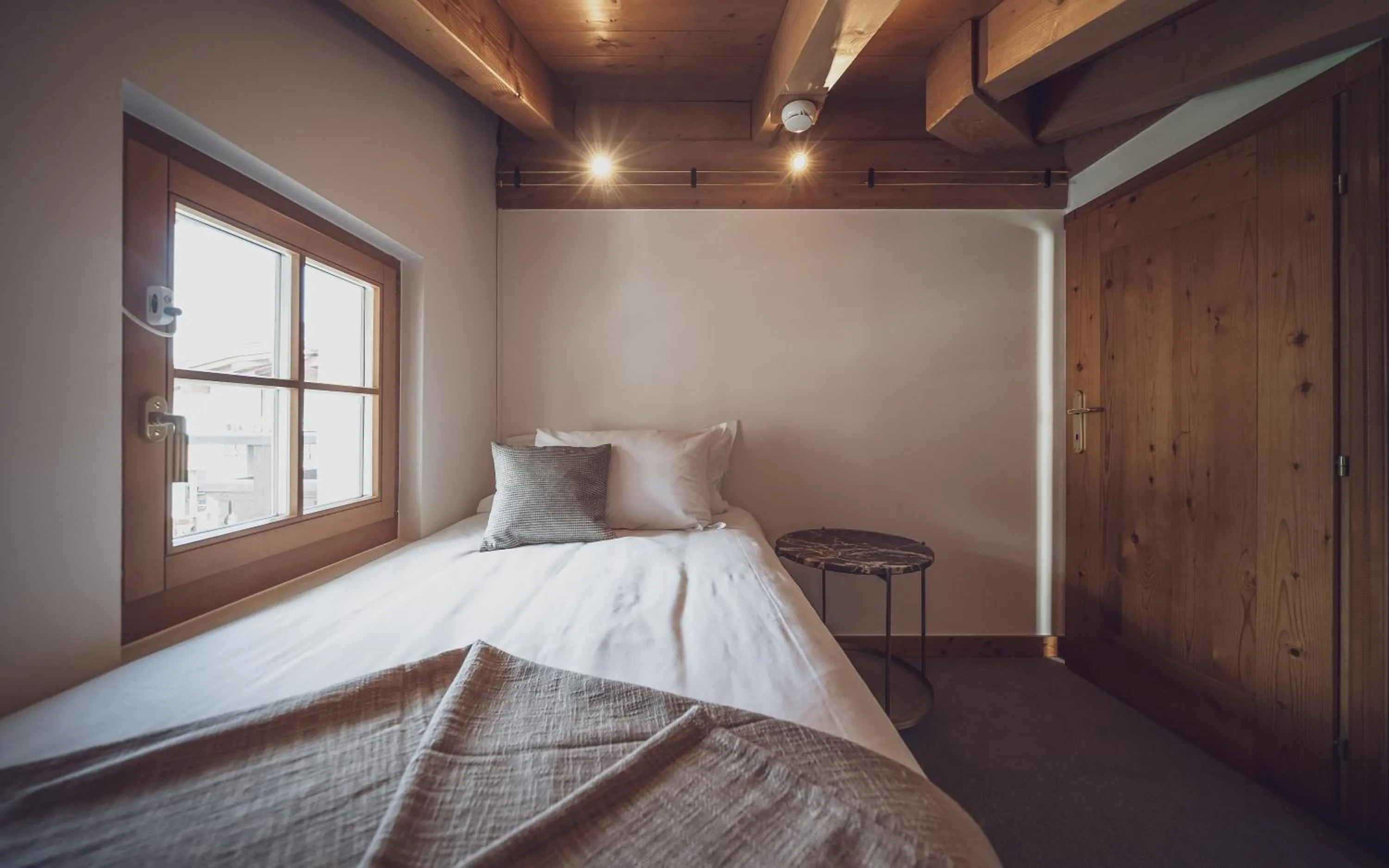 Photo of the whole room, Bed in Hotel Waldhuus