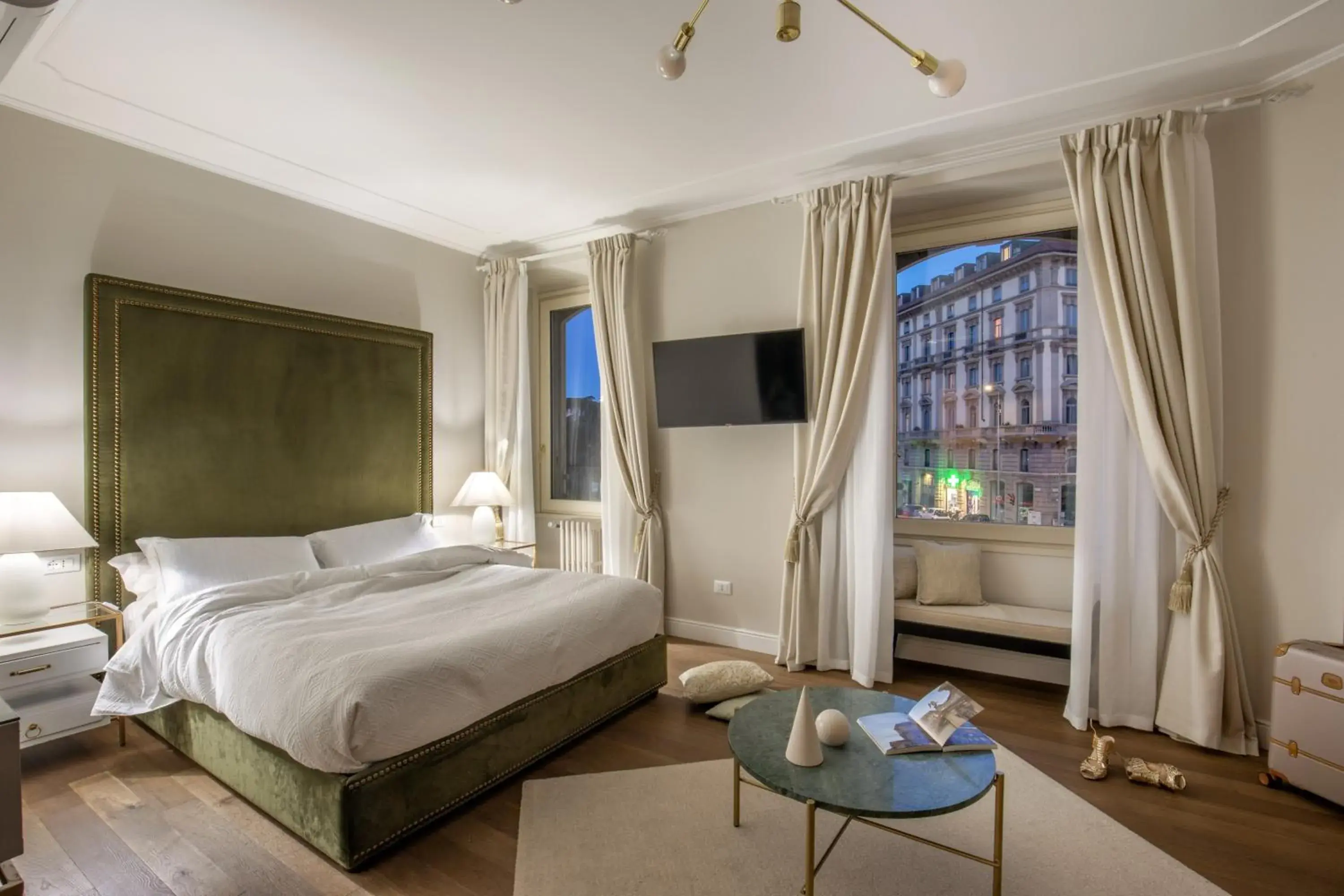 Bedroom, Bed in Daplace - Corso Monforte Suites Bedroom, Bed in Daplace - Corso Monforte Suites