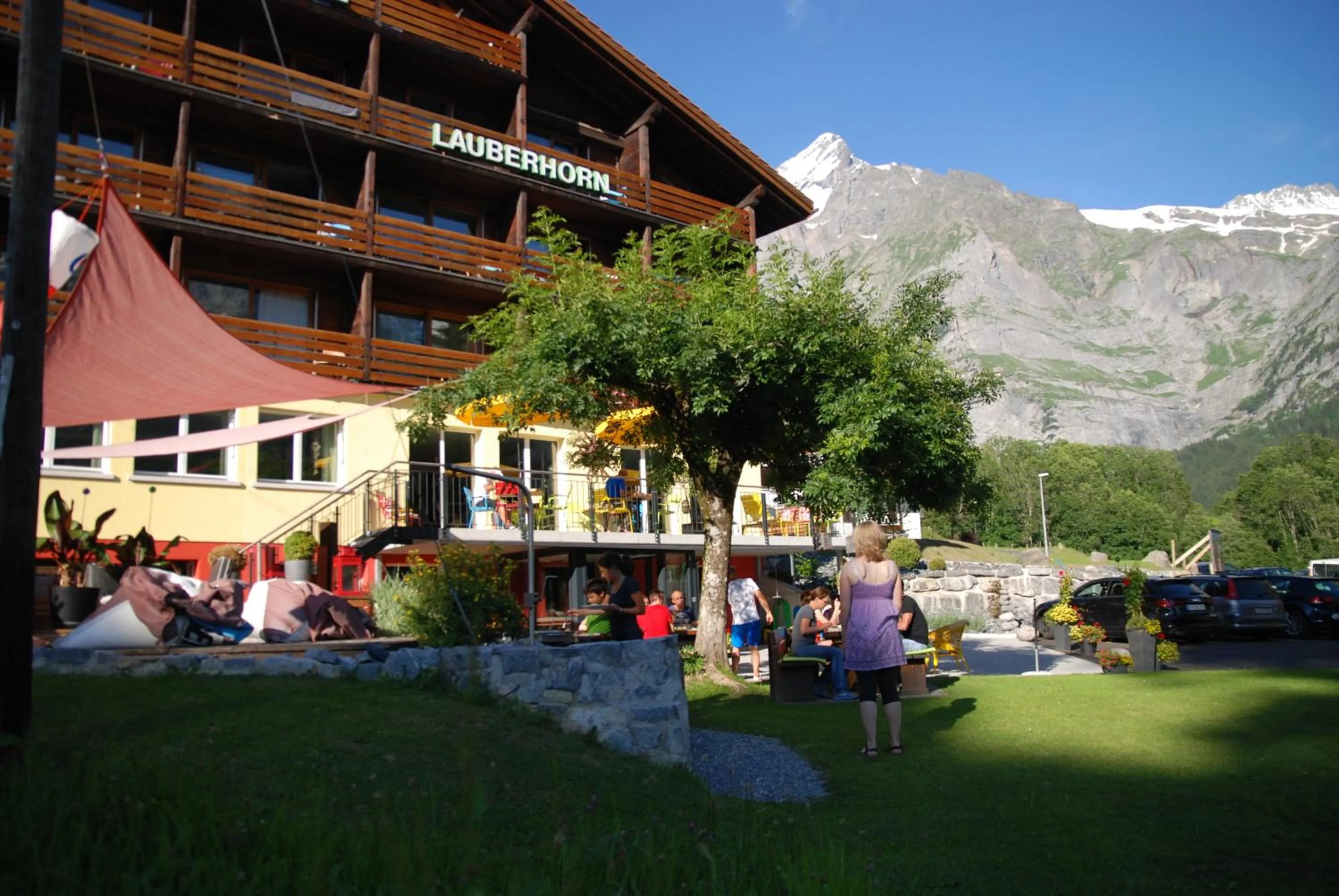 Natural landscape in Hotel Lauberhorn - Home for Outdoor Activities
