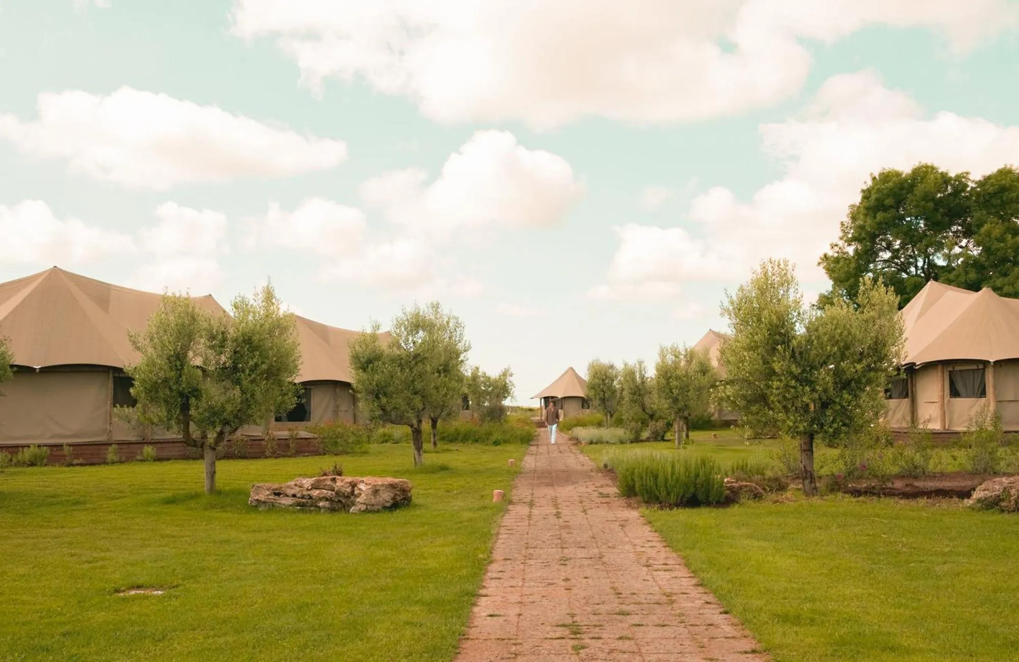 Garden view in Terme di Vulci Glamping & Spa