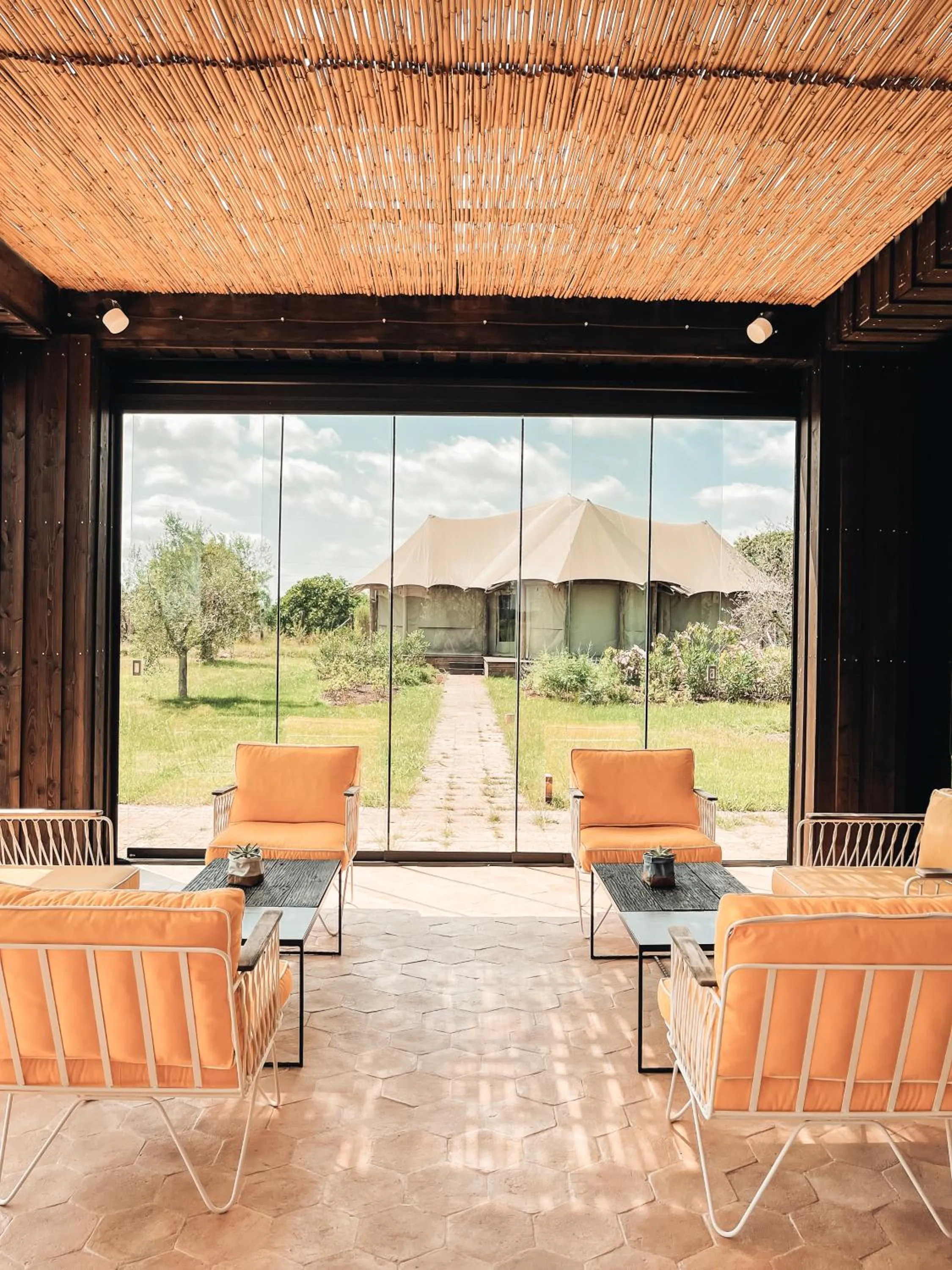 Restaurant/places to eat in Terme di Vulci Glamping & Spa