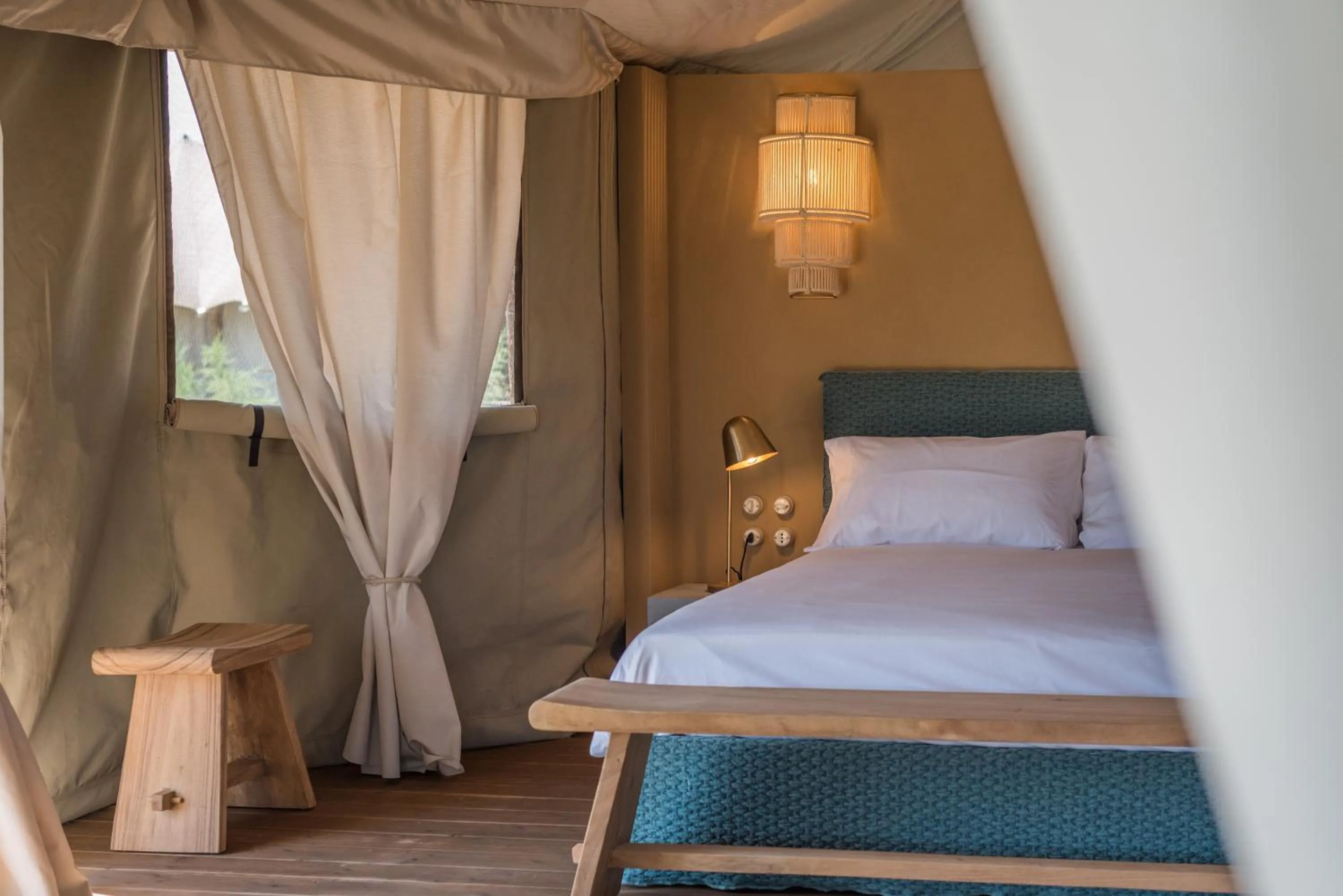 Bedroom, Bed in Terme di Vulci Glamping & Spa