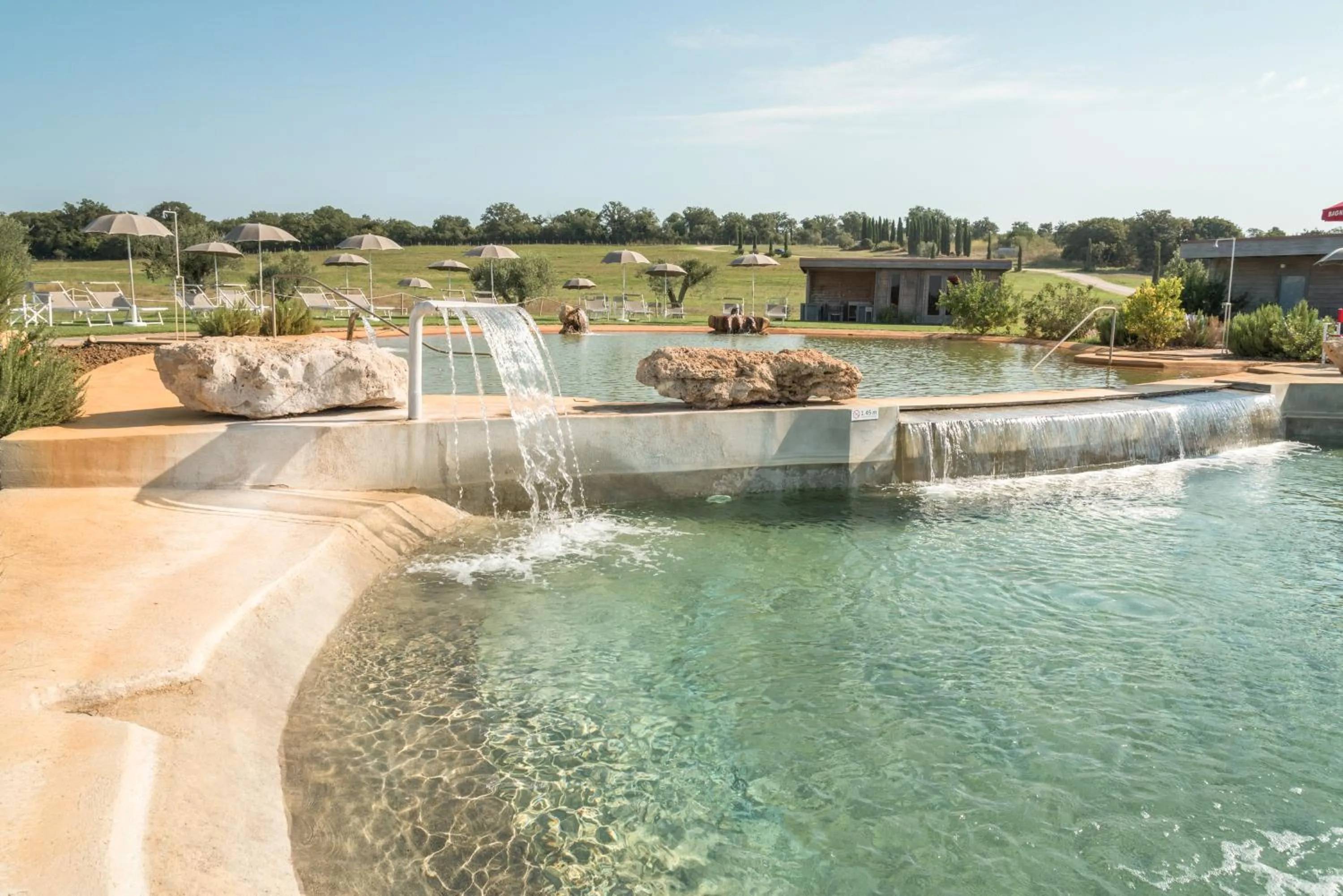 Pool view in Terme di Vulci Glamping & Spa