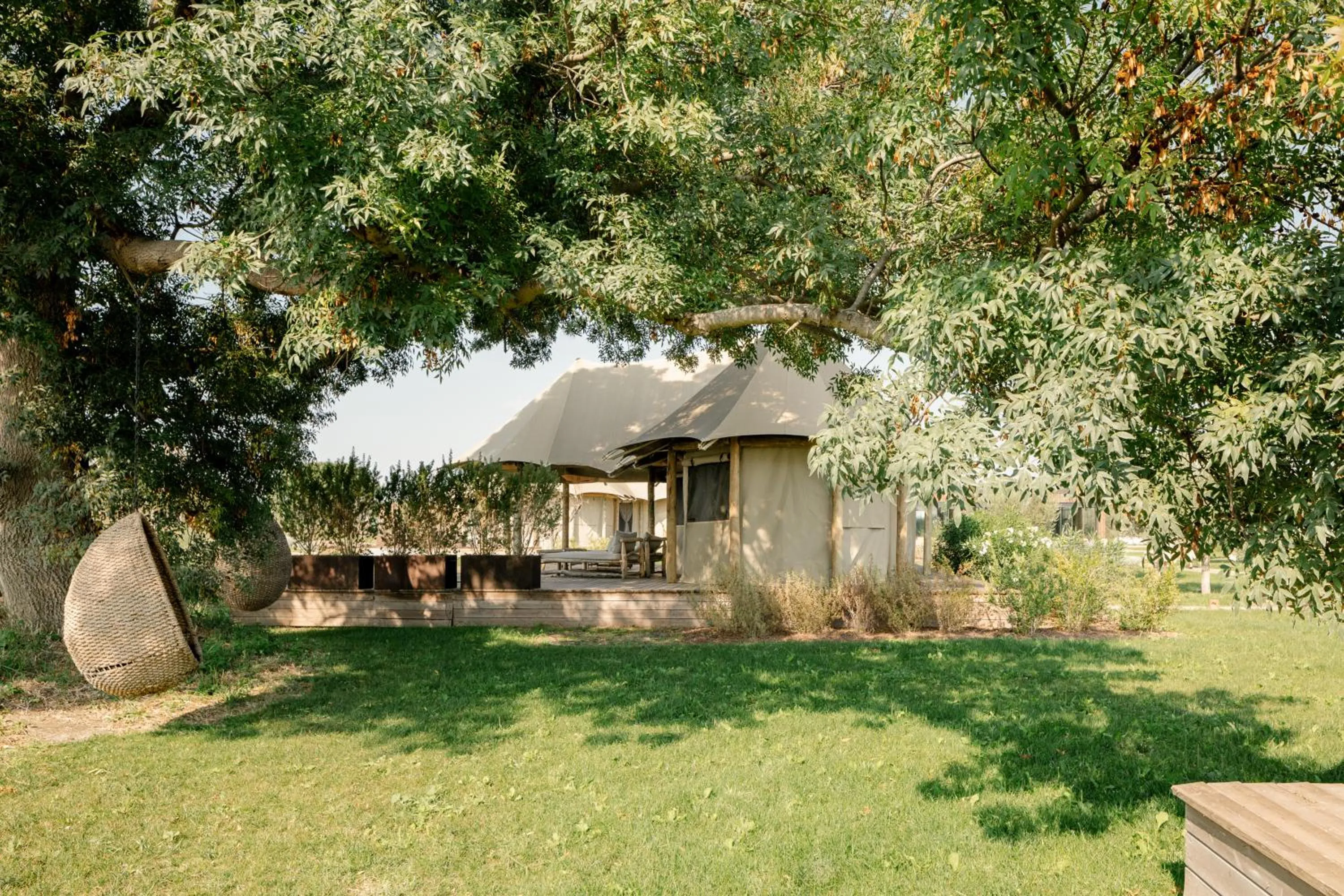 Garden view in Terme di Vulci Glamping & Spa