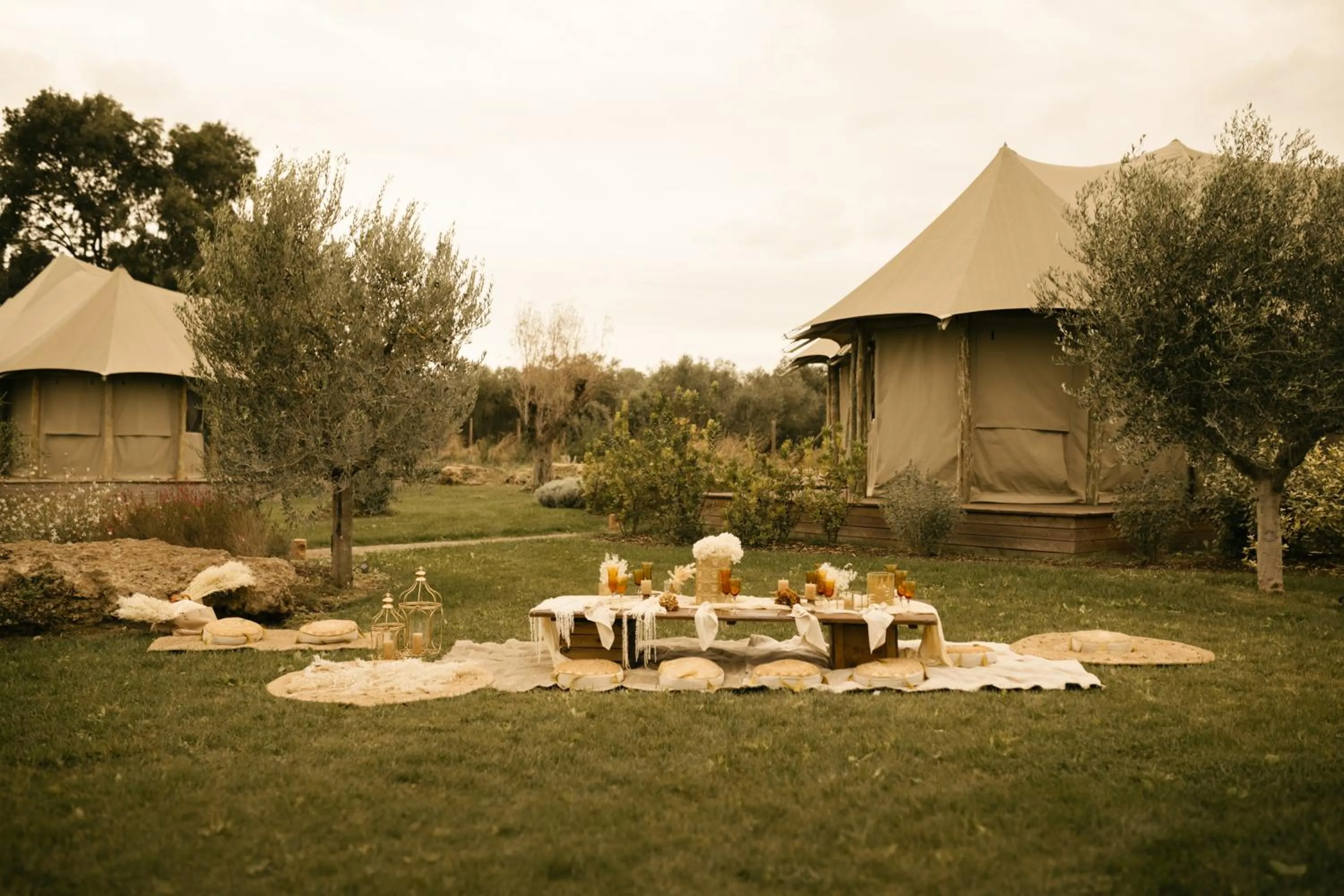 Garden view in Terme di Vulci Glamping & Spa