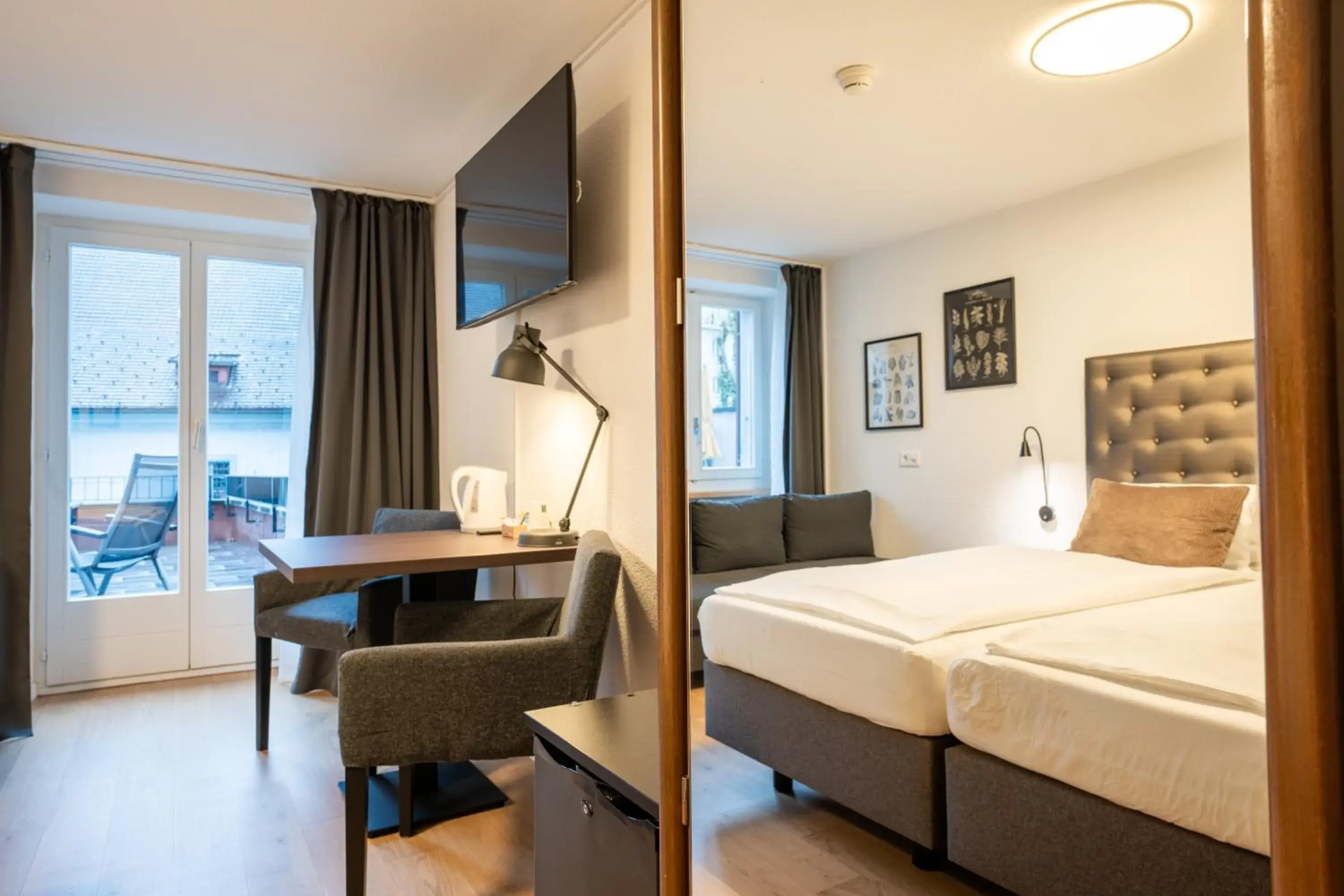 Double Room with Terrace in Hotel Baslertor Double Room with Terrace in Hotel Baslertor