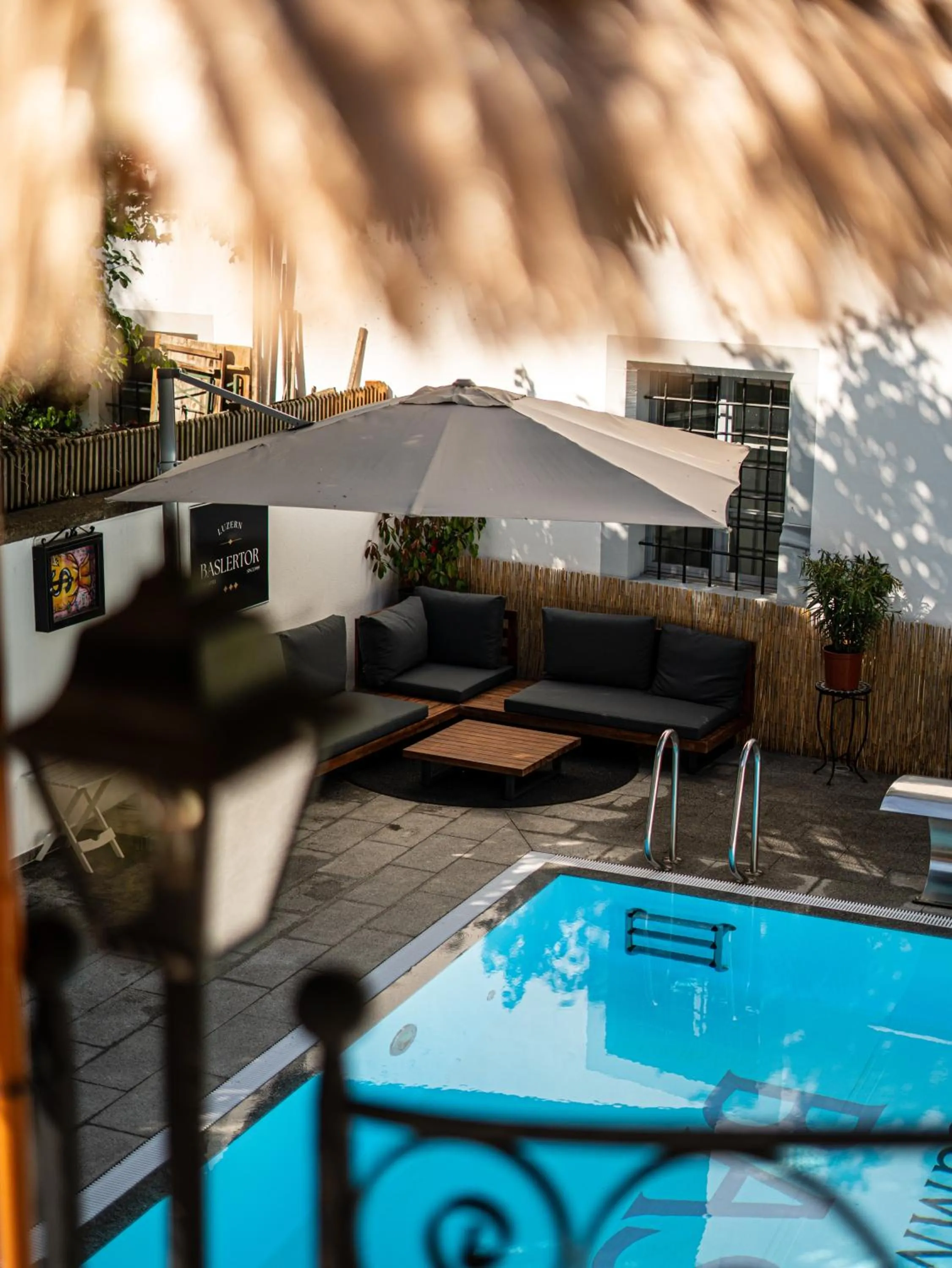 Swimming pool in Hotel Baslertor