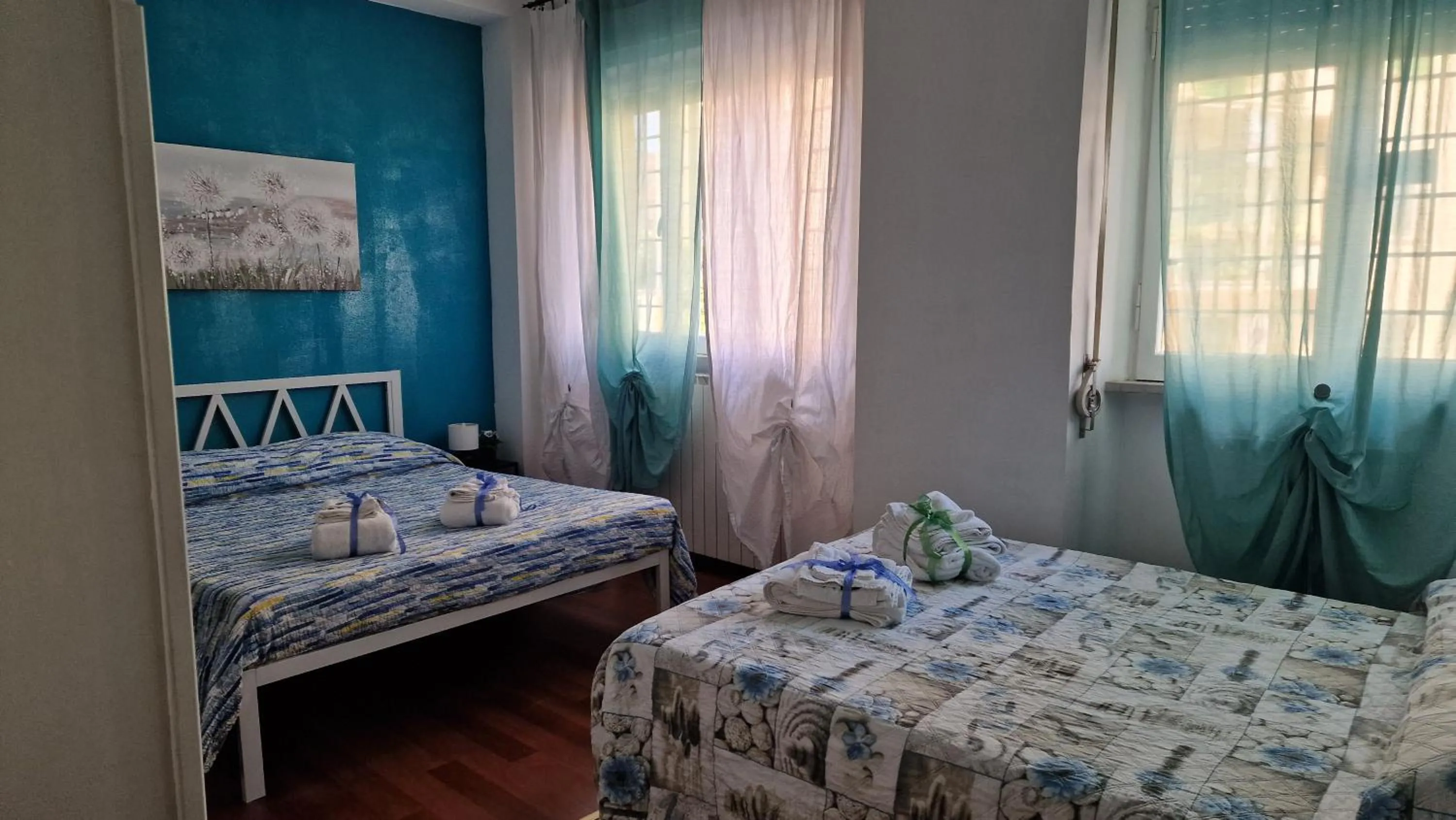 Bed in Saint Peter Vatican City Large Apartment Barbara casa vacanza
