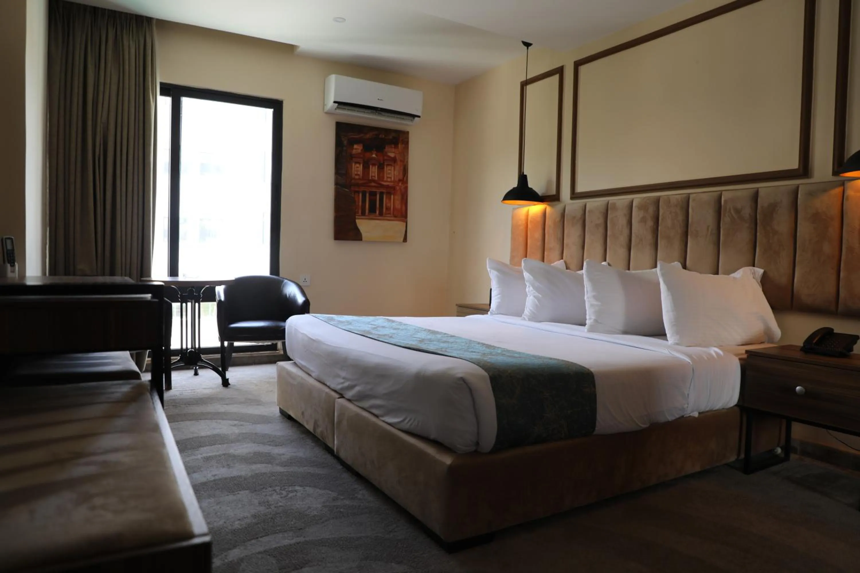 Bedroom, Bed in Post Boutique Hotel Amman