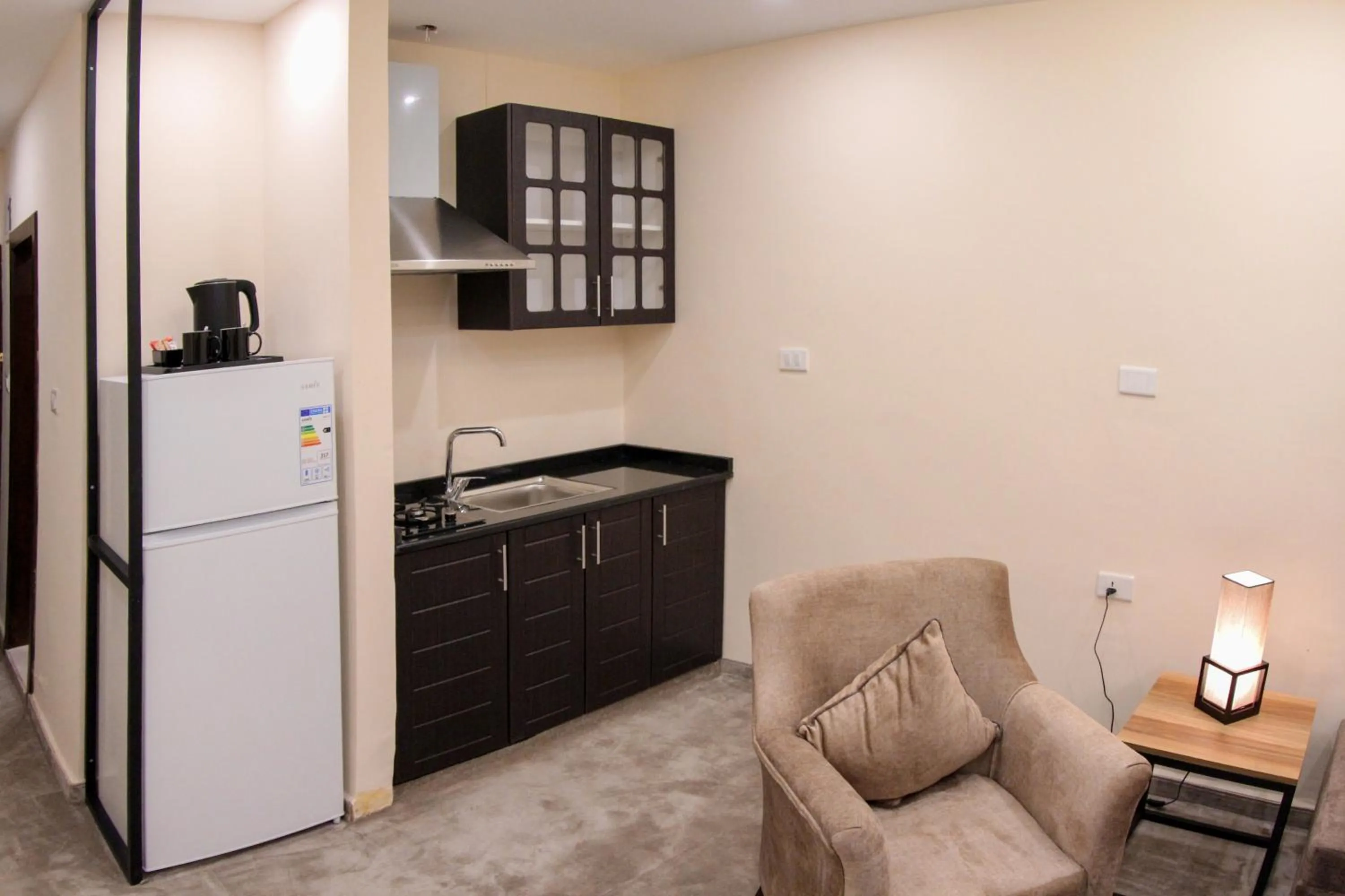 Seating area in Post Boutique Hotel Amman