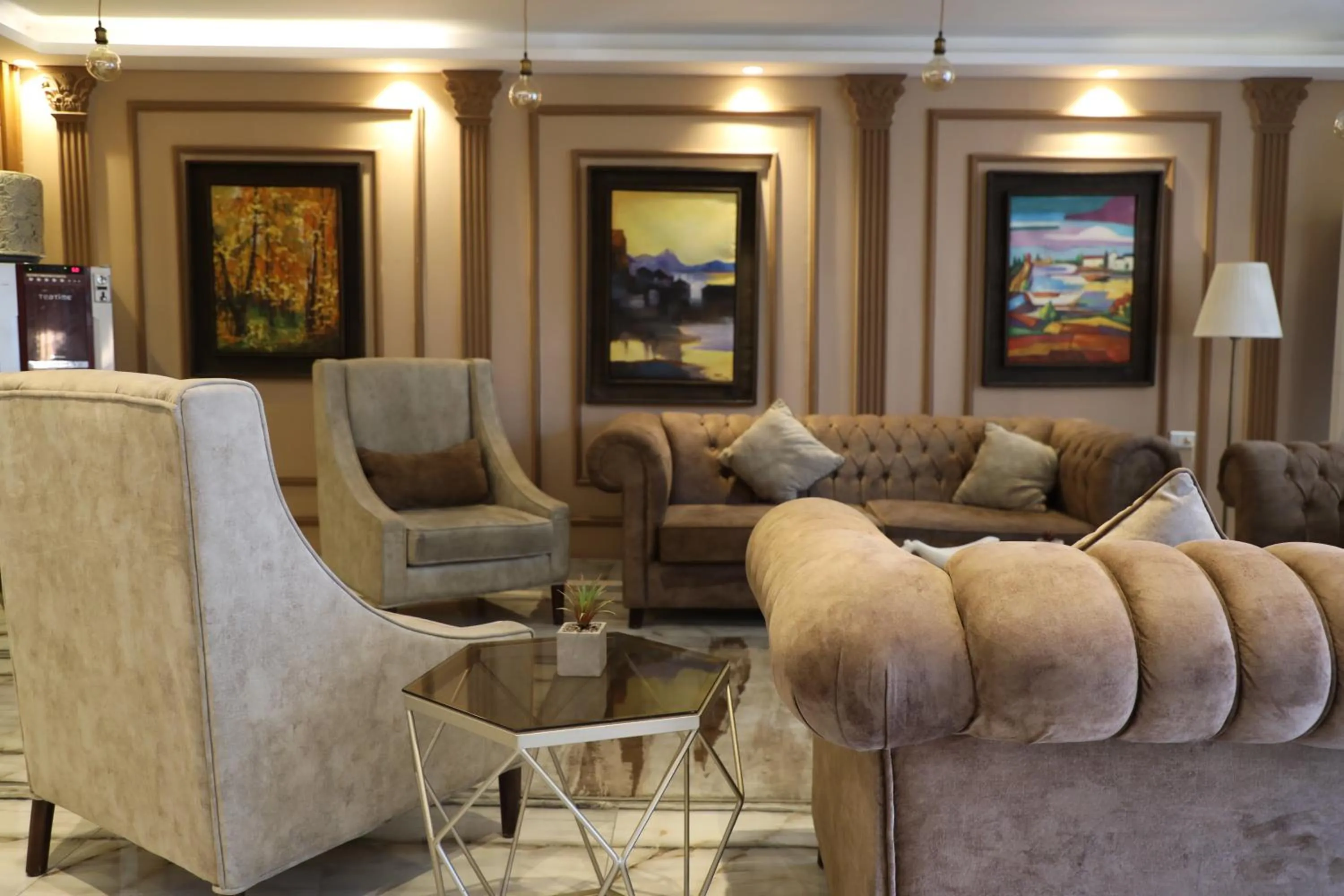 Lobby or reception in Post Boutique Hotel Amman
