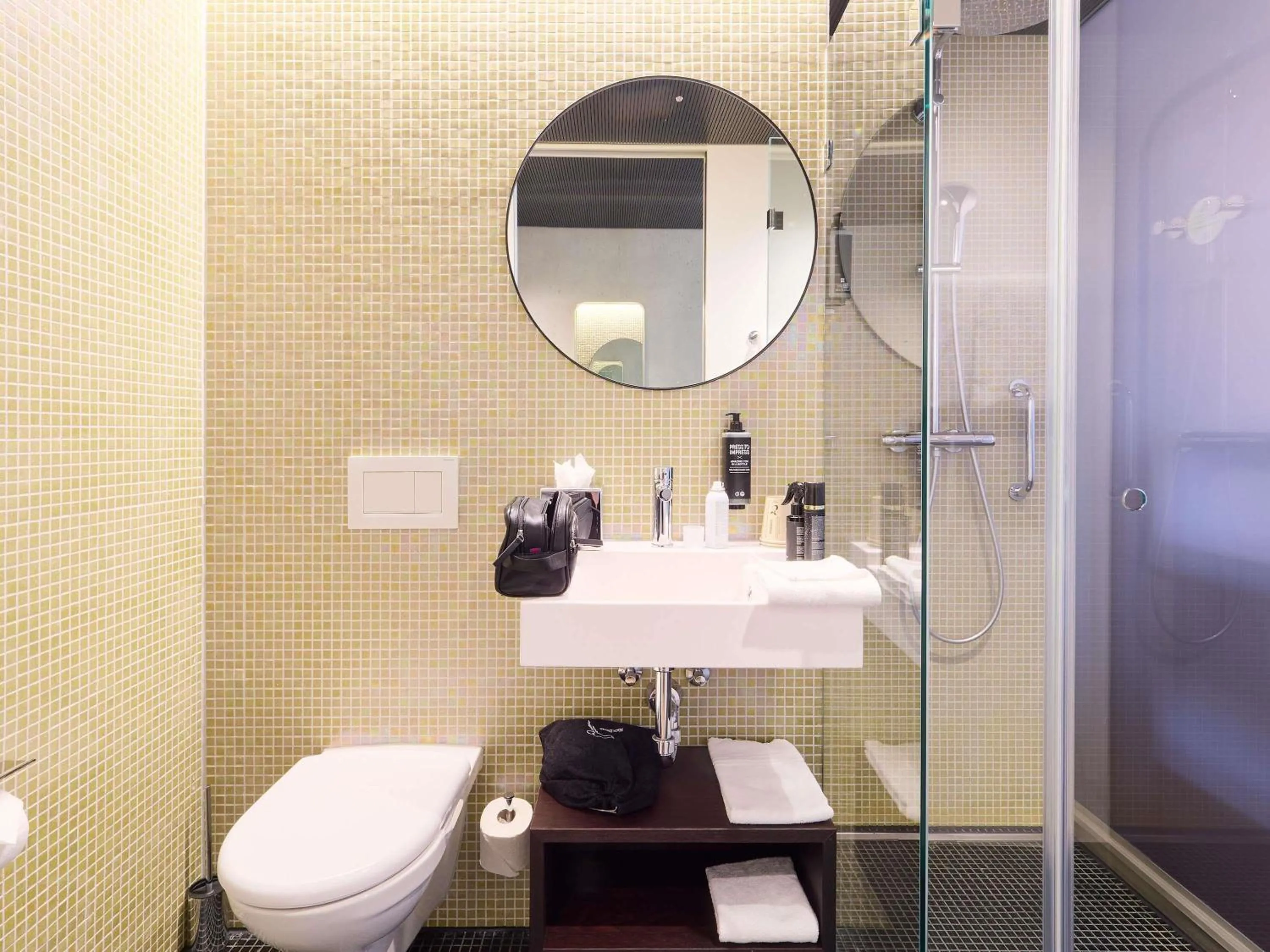 Bedroom in ibis Styles Bern City