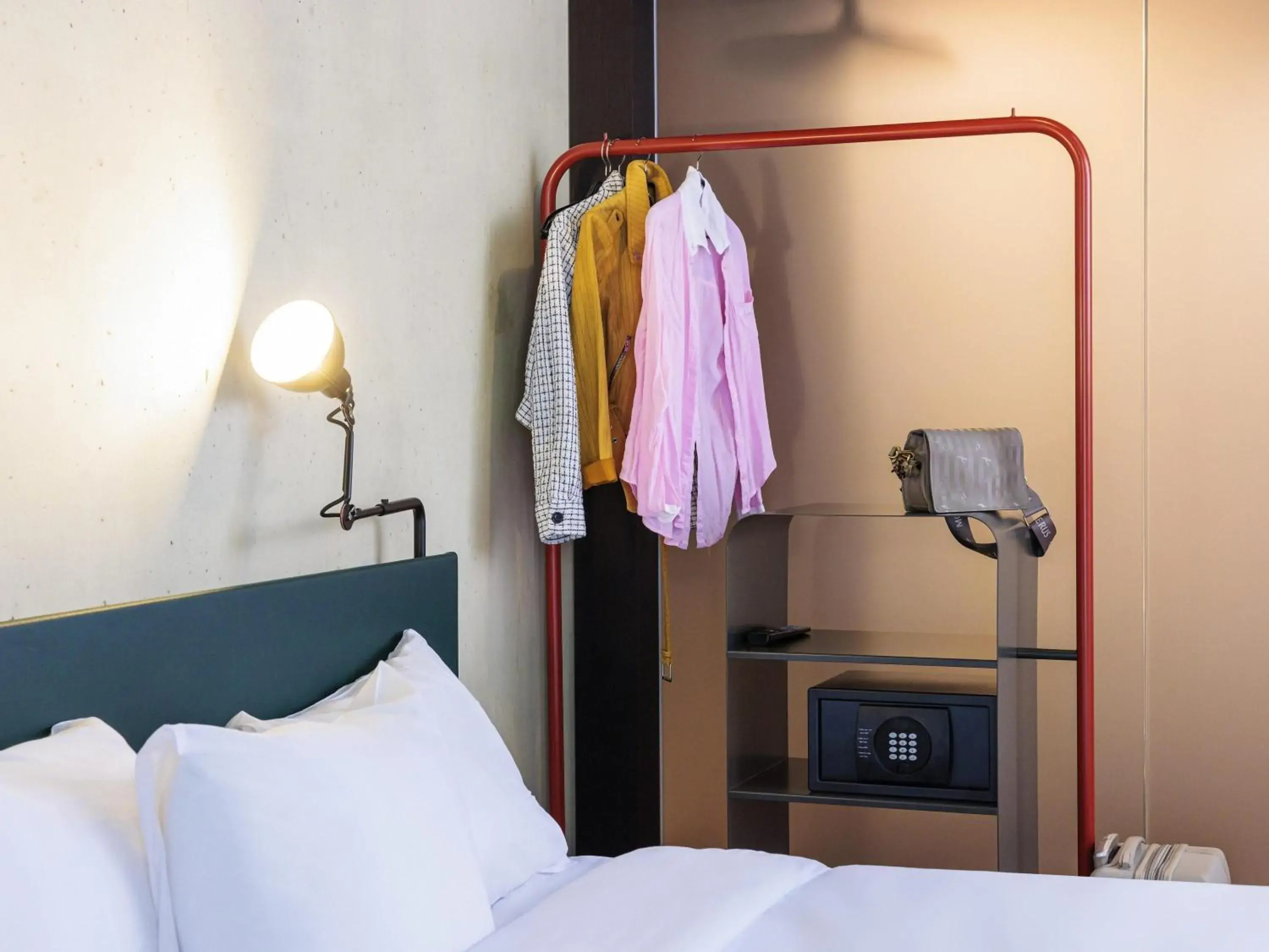 Bedroom, Bed in ibis Styles Bern City Bedroom, Bed in ibis Styles Bern City