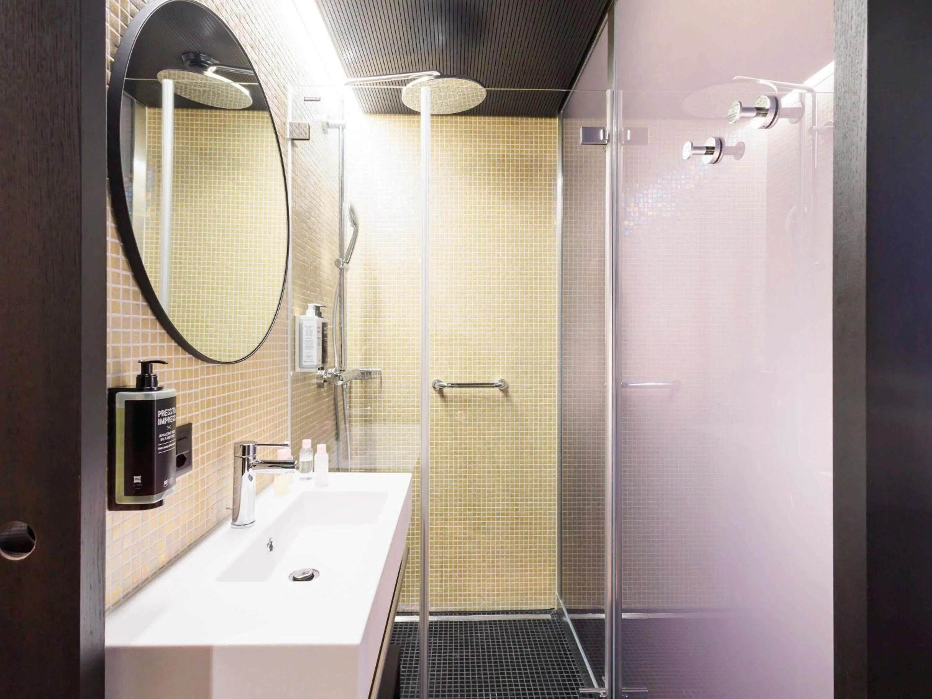 Bedroom in ibis Styles Bern City