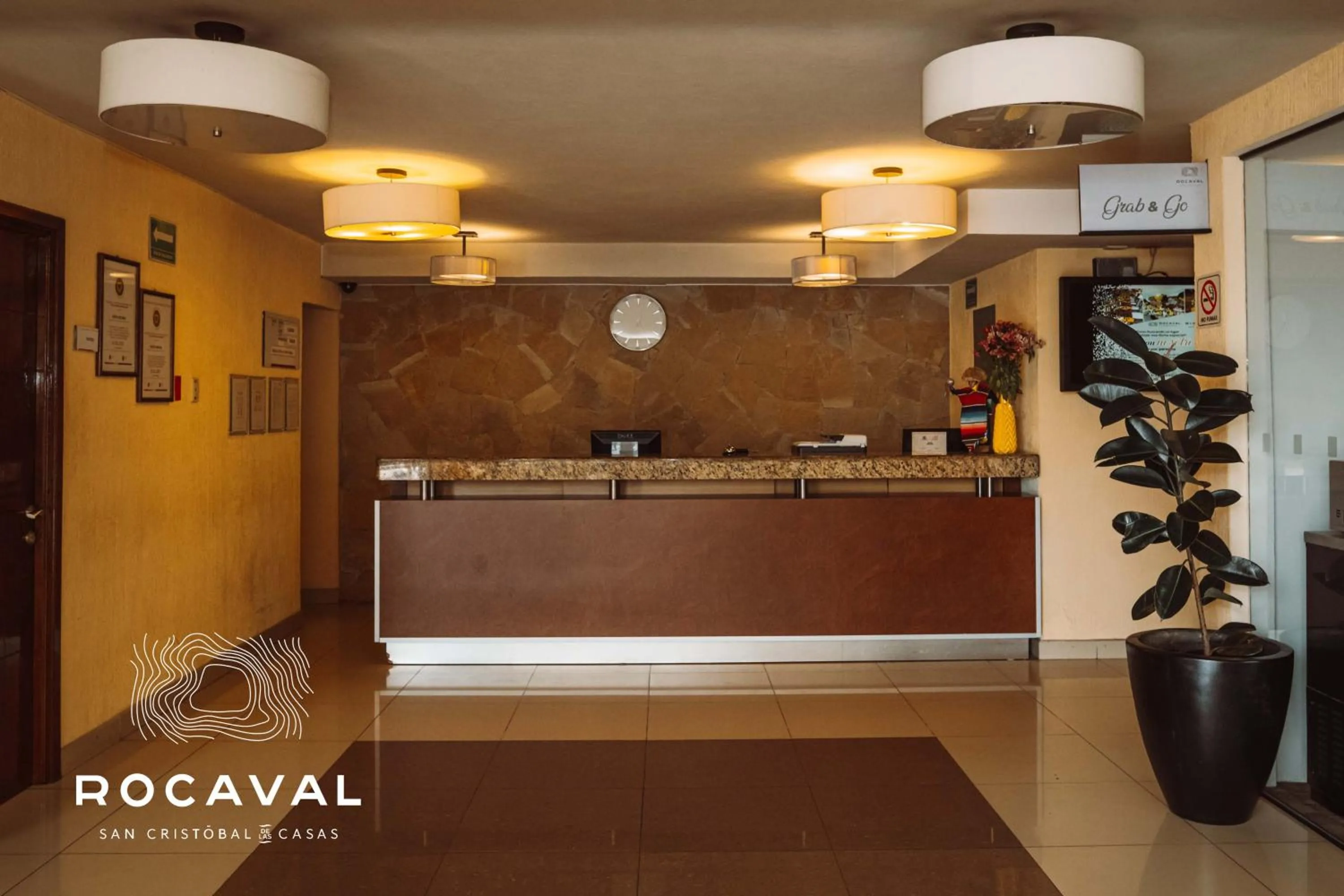 Lobby or reception in Hotel Rocaval San Cristóbal de las Casas