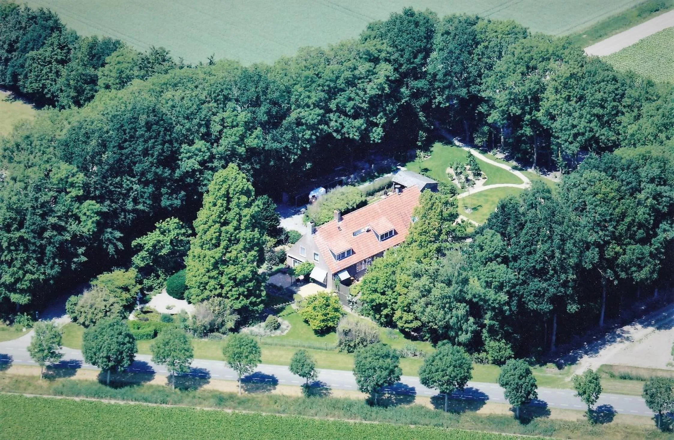 Bird's eye view in De Buitenhof