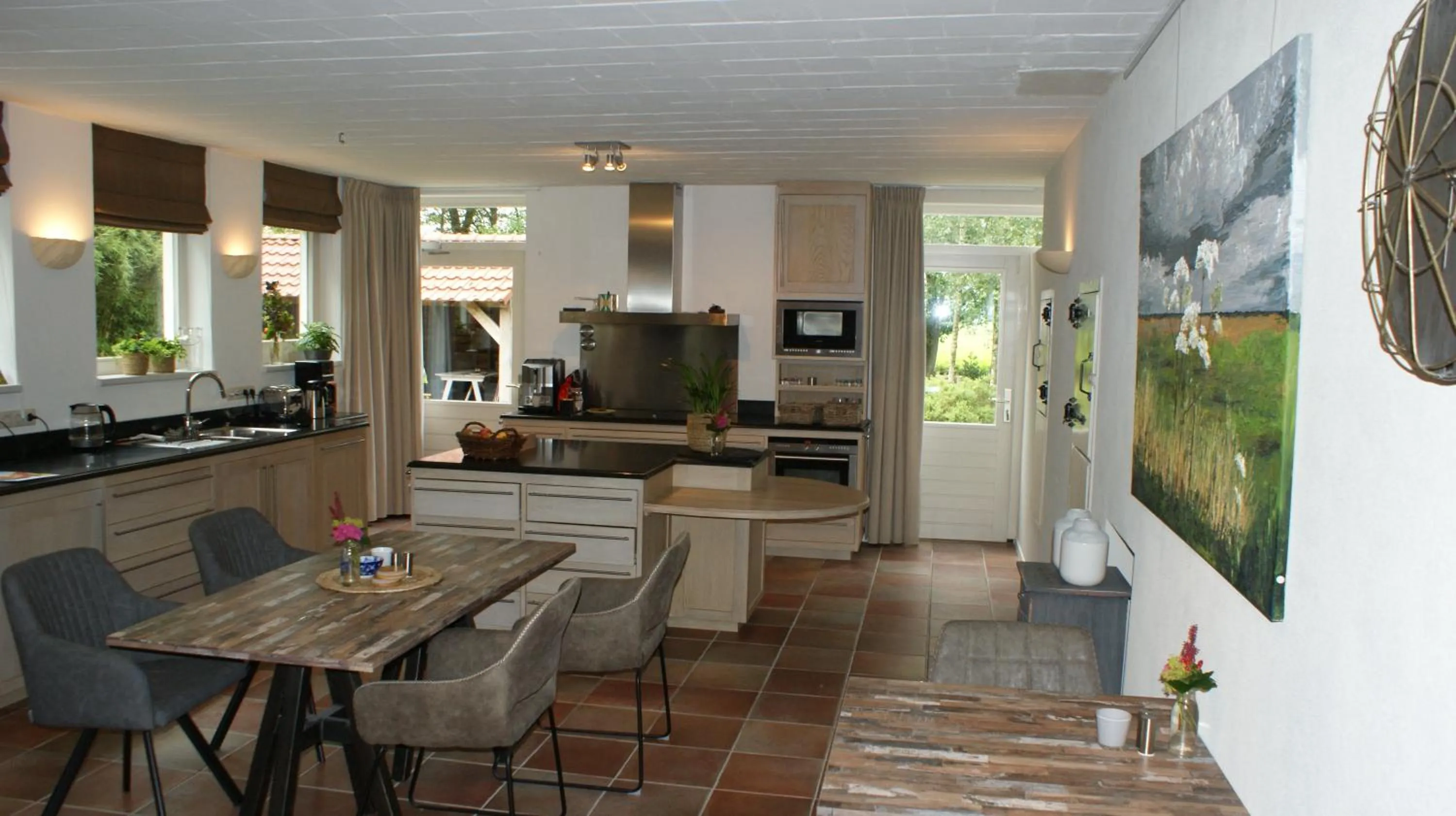 Dining area in De Buitenhof