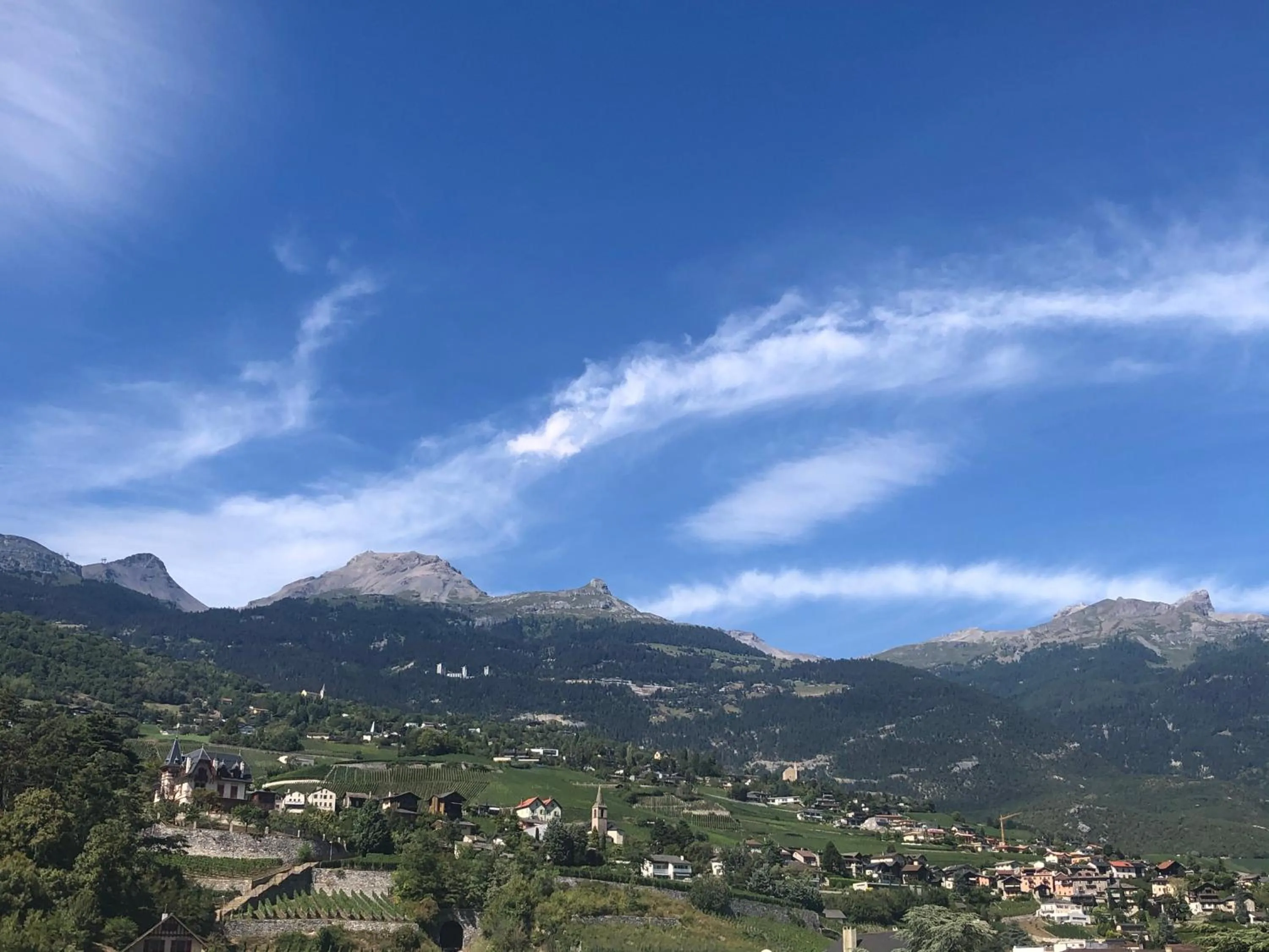 Mountain view in Hotel Casino