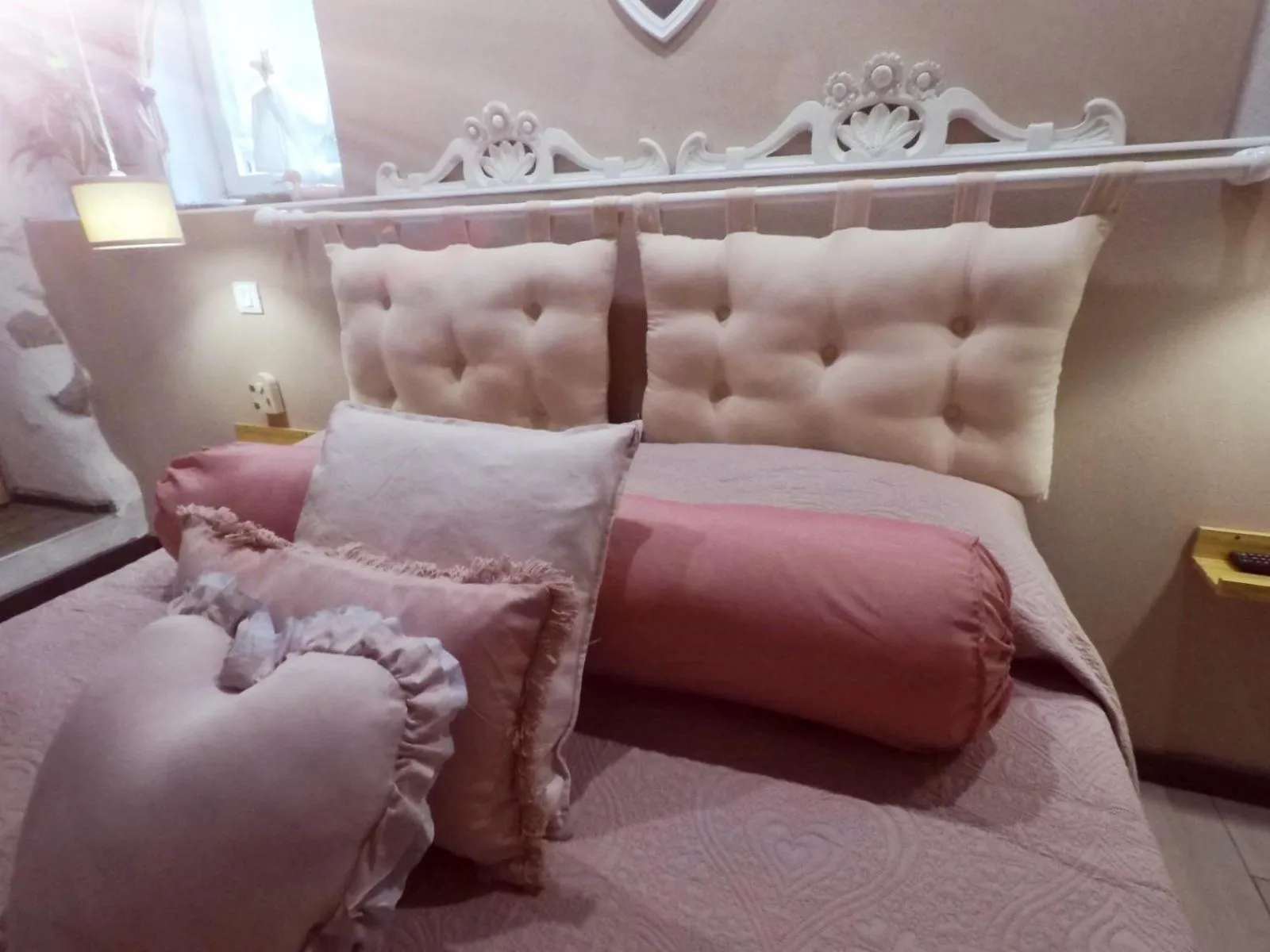 Bed in B&B La casa dei cuori