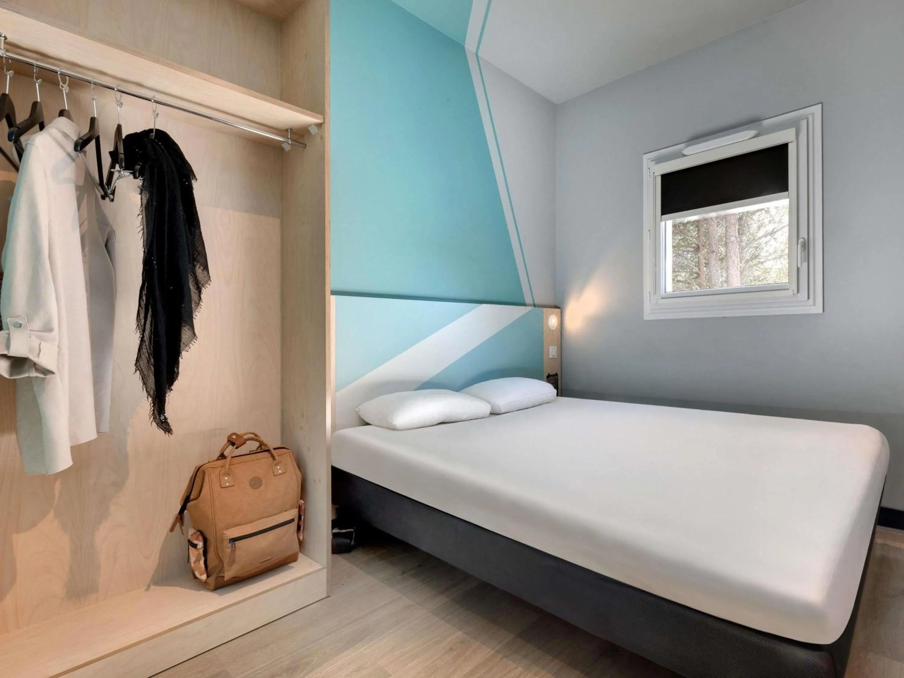 Bedroom, Bed in Hotel Ibis Budget Montpellier Centre Millenaire -