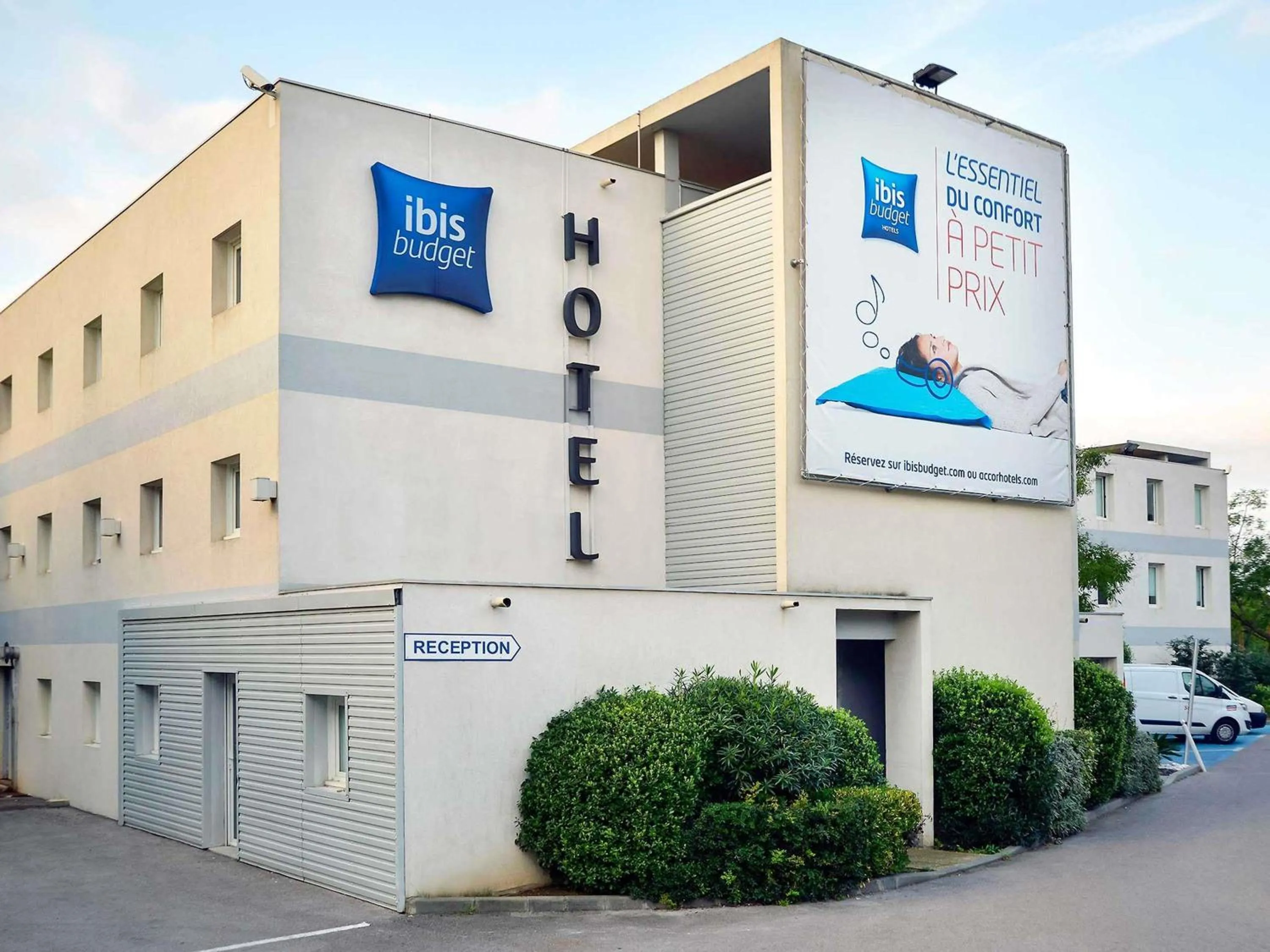 Property building in Hotel Ibis Budget Montpellier Centre Millenaire -