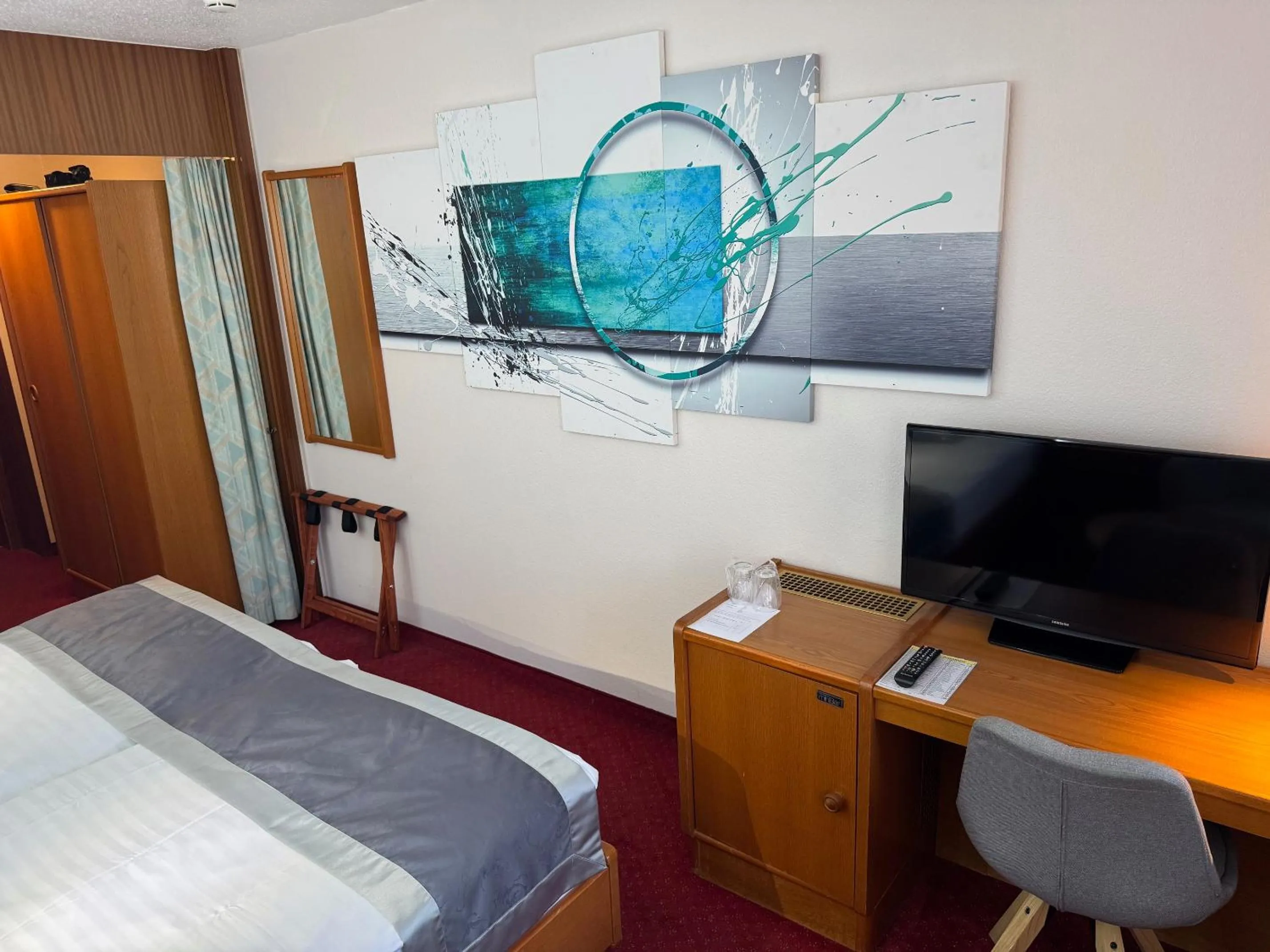 Bed in Hôtel des Trois Rois