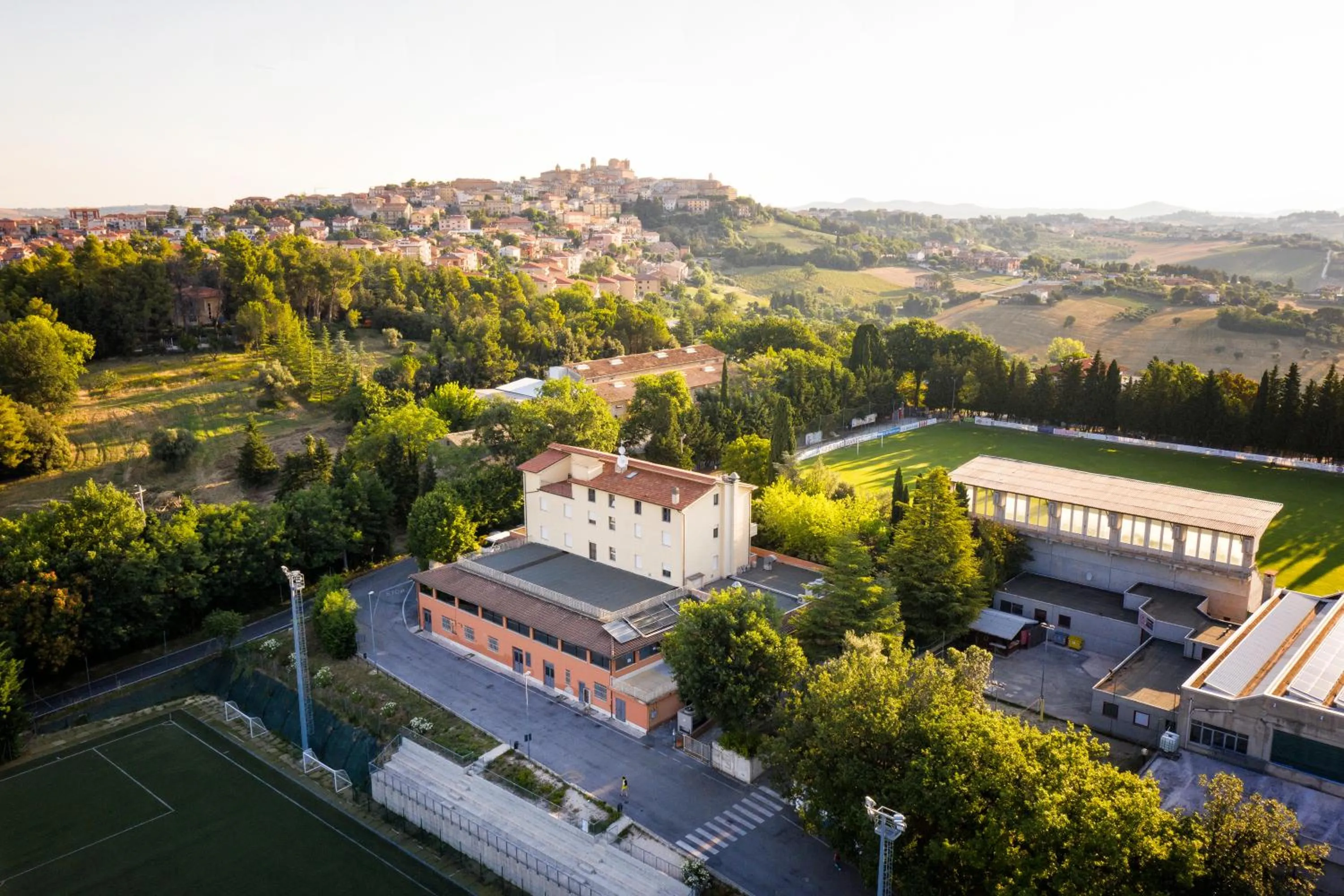 Property building in Hotel Ostello Settecolli Sport