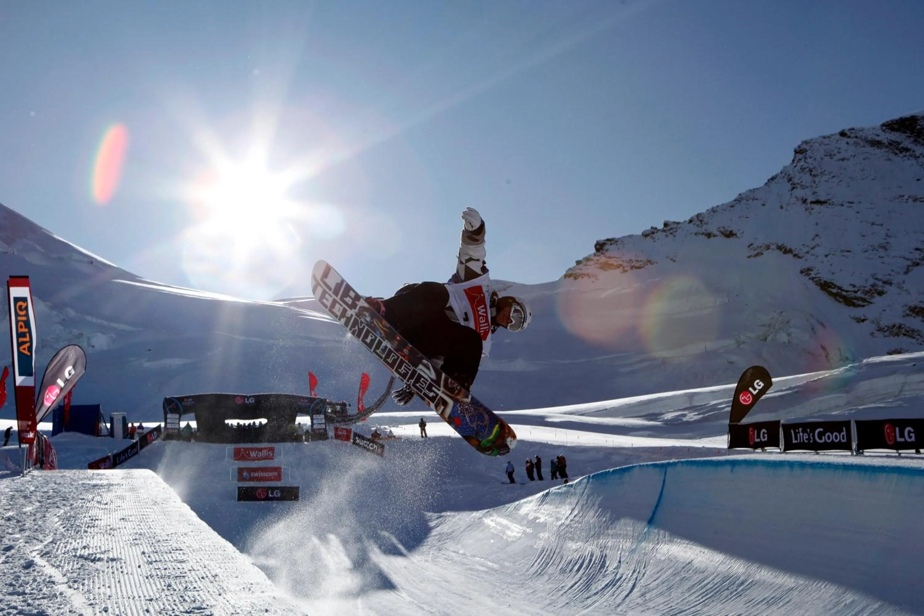 Skiing in Hotel Bristol