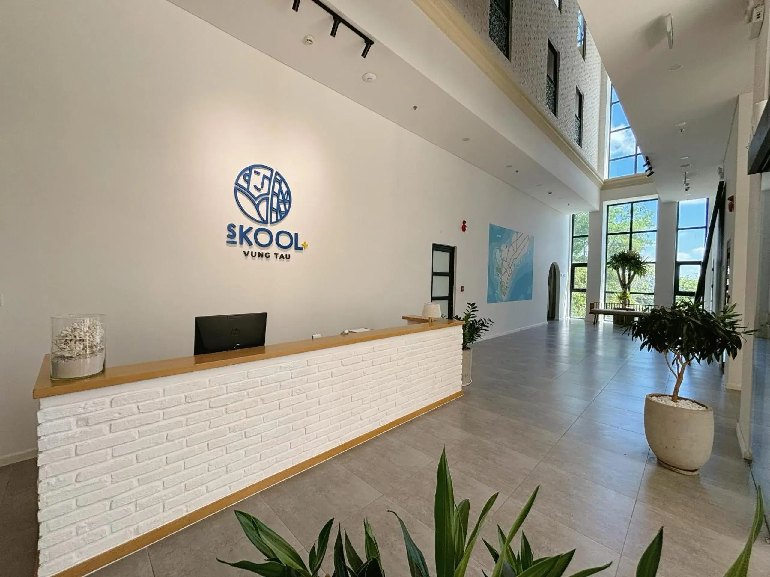 Lobby or reception in Skool Plus Vung Tau Lobby or reception in Skool Plus Vung Tau